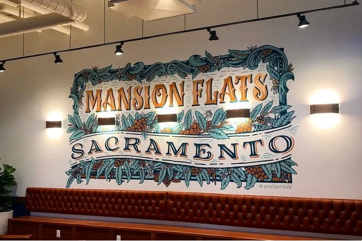 Mansion Flats Mural, Sacramento