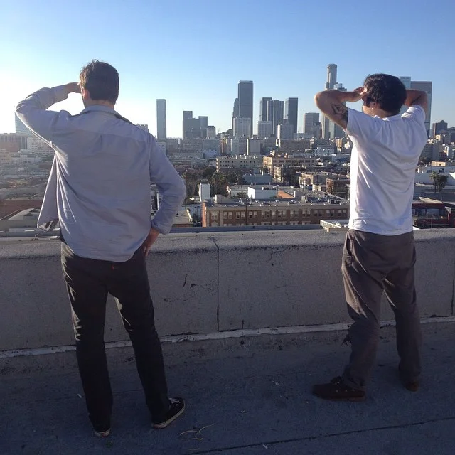 Cleon Peterson and Horfee in Los Angeles. photo by Steven Andrew Garcia