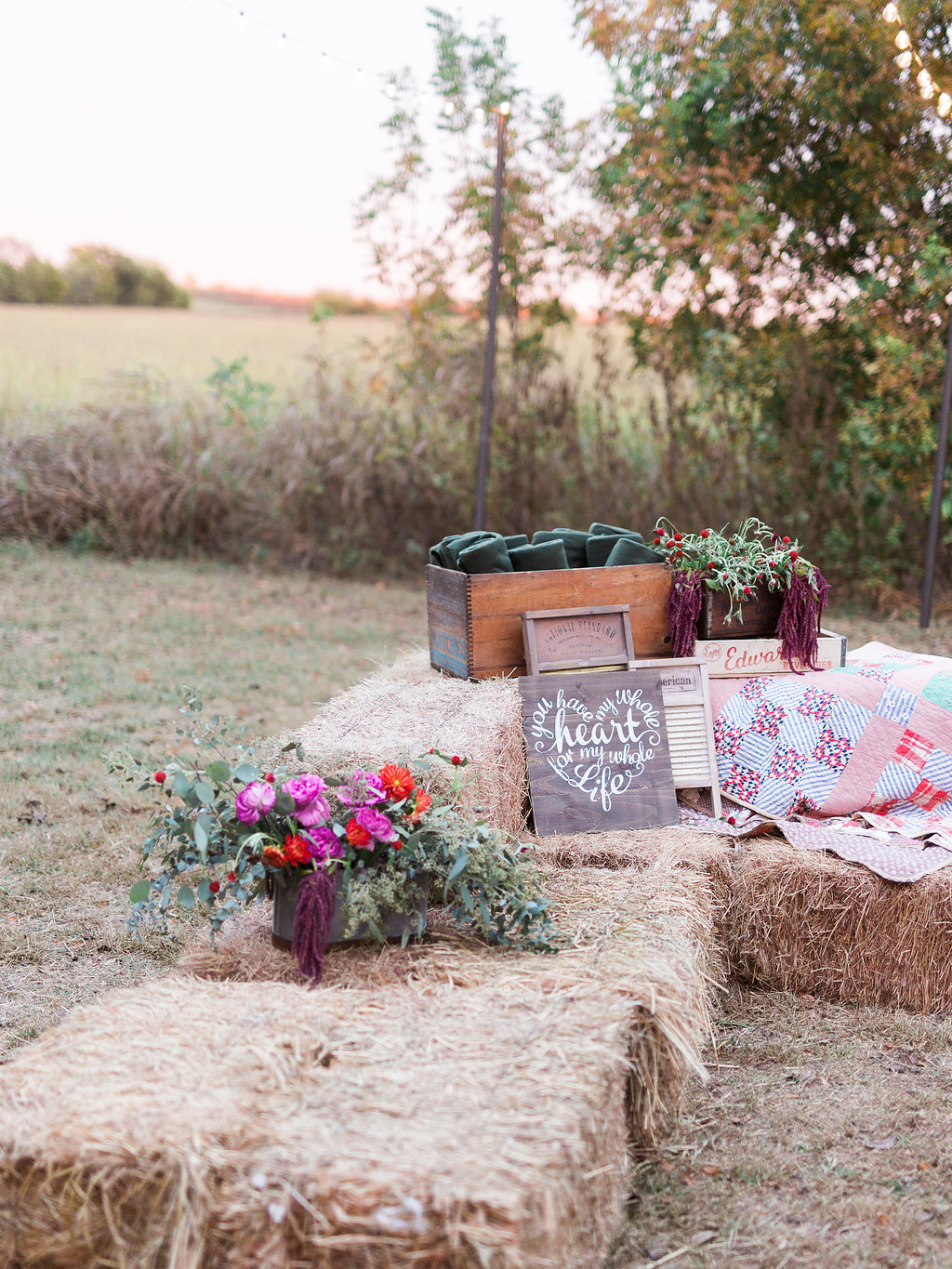 Heatfelt details made each part of this wedding extra romantic and unique