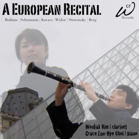 A European Tour: Brahms - Schumann - Kovacs - Widor - Stravinsky - Berg currently out of print