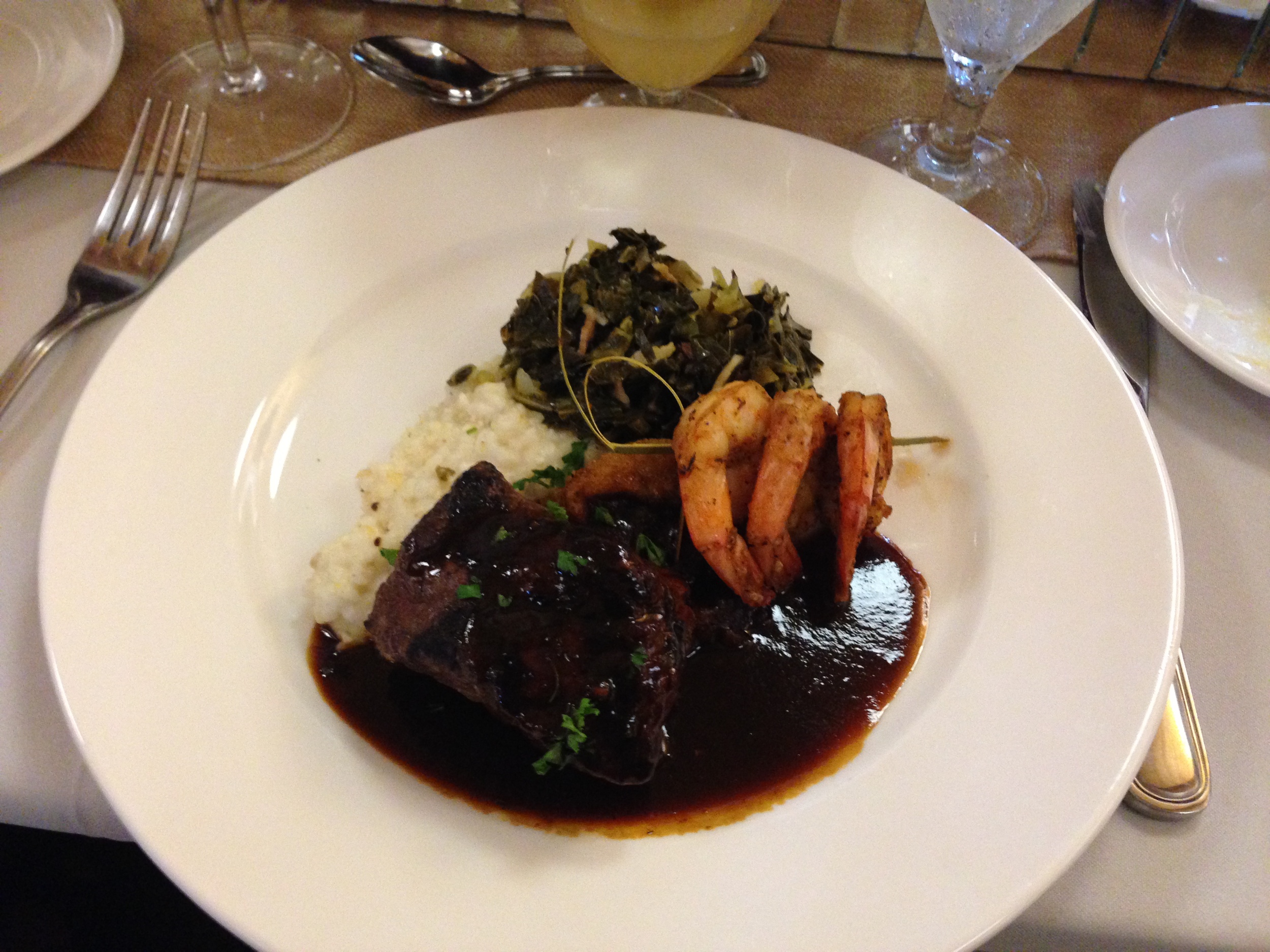 Alumni Dinner Reception. Nice food, isn't it?
