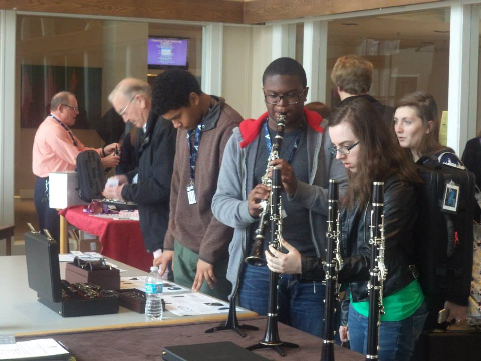 TTU Clarinet Day Exhibition Room