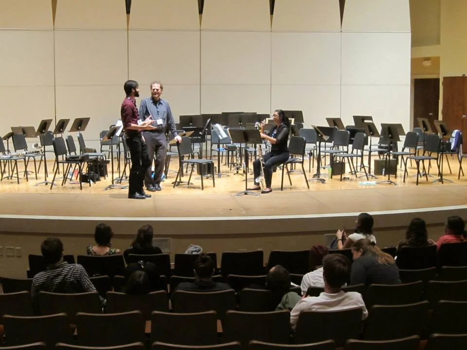 Anjali playing Bach's Cello Suite for Sqwonk Master Class