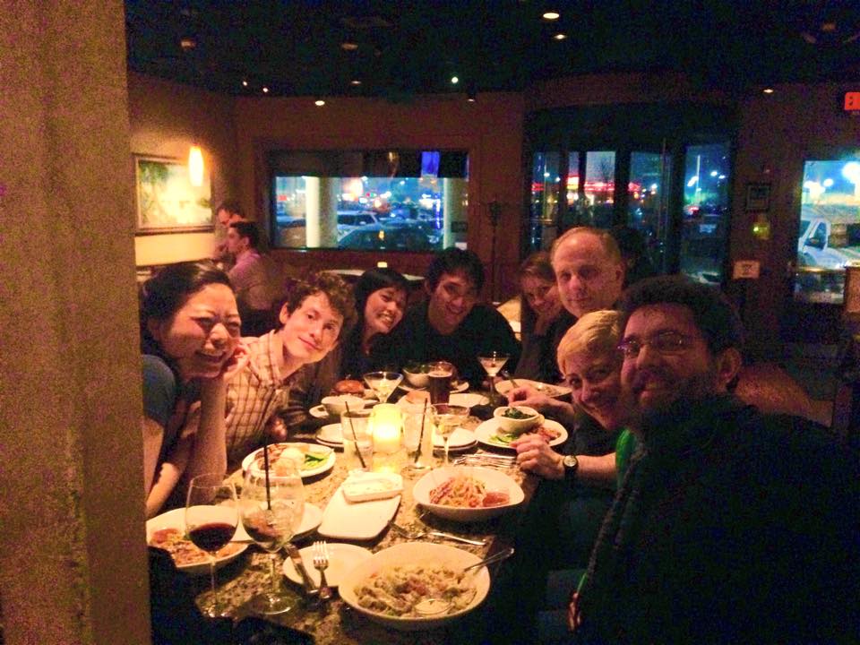 At Bonefish Grill about halfway done!