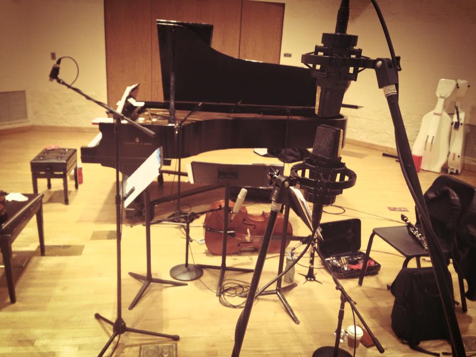 Recording session with enhake
