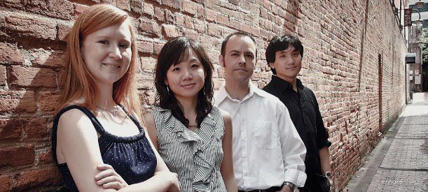 Wonkak Kim, Brent Williams, Katherine Geeseman, and Eun-Hee Park are the enhake musicians who will play at the Albany Museum of Art on Sunday (Jan. 13, 2013) at 4 p.m. as part of the Jane and Harry Willson Chamber Music Series.
