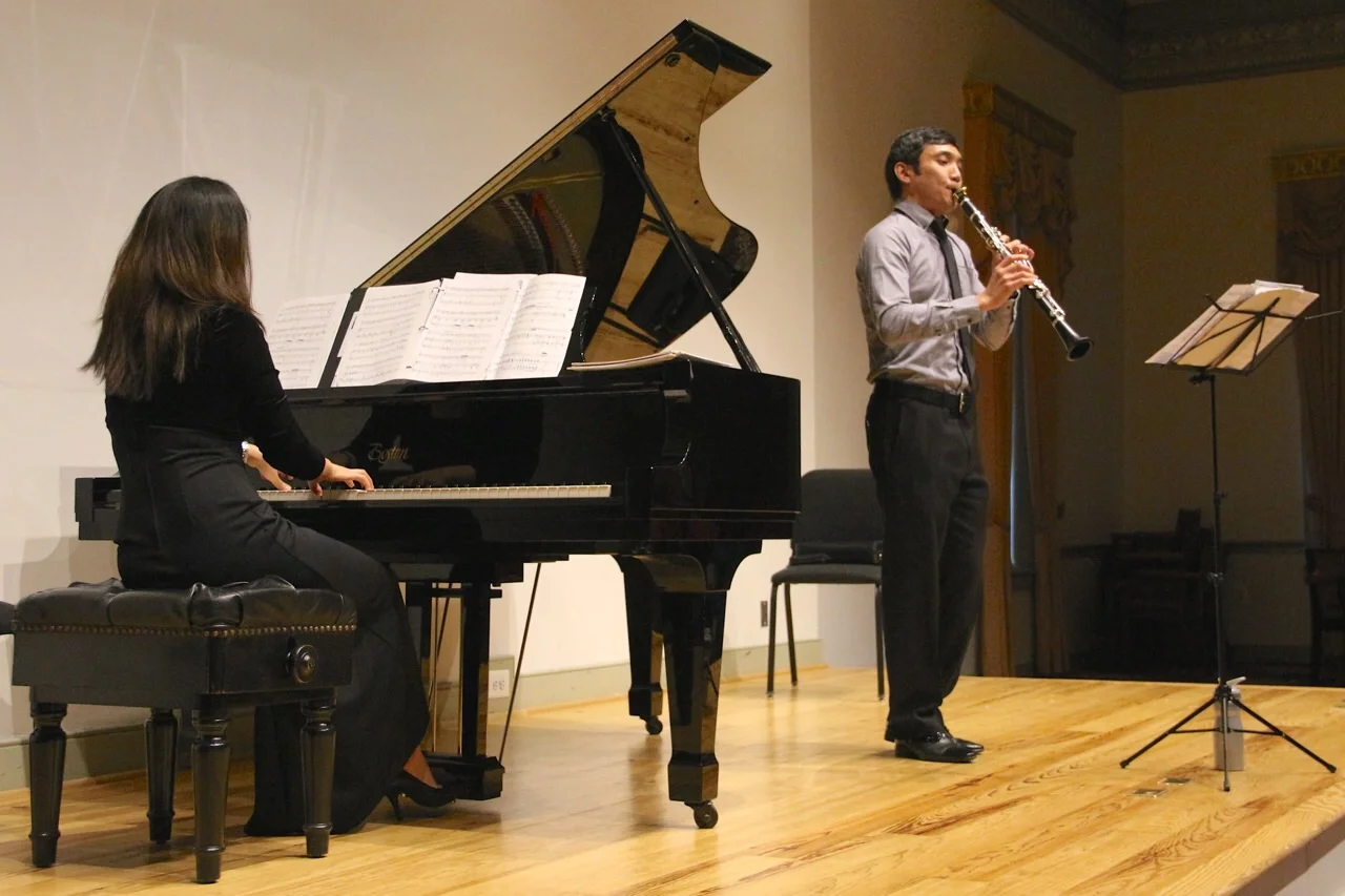 Choi-Kim Duo Recital at Alexandria's Lyceum, sponsored by the Washington Metropolitan Philharmonic Association