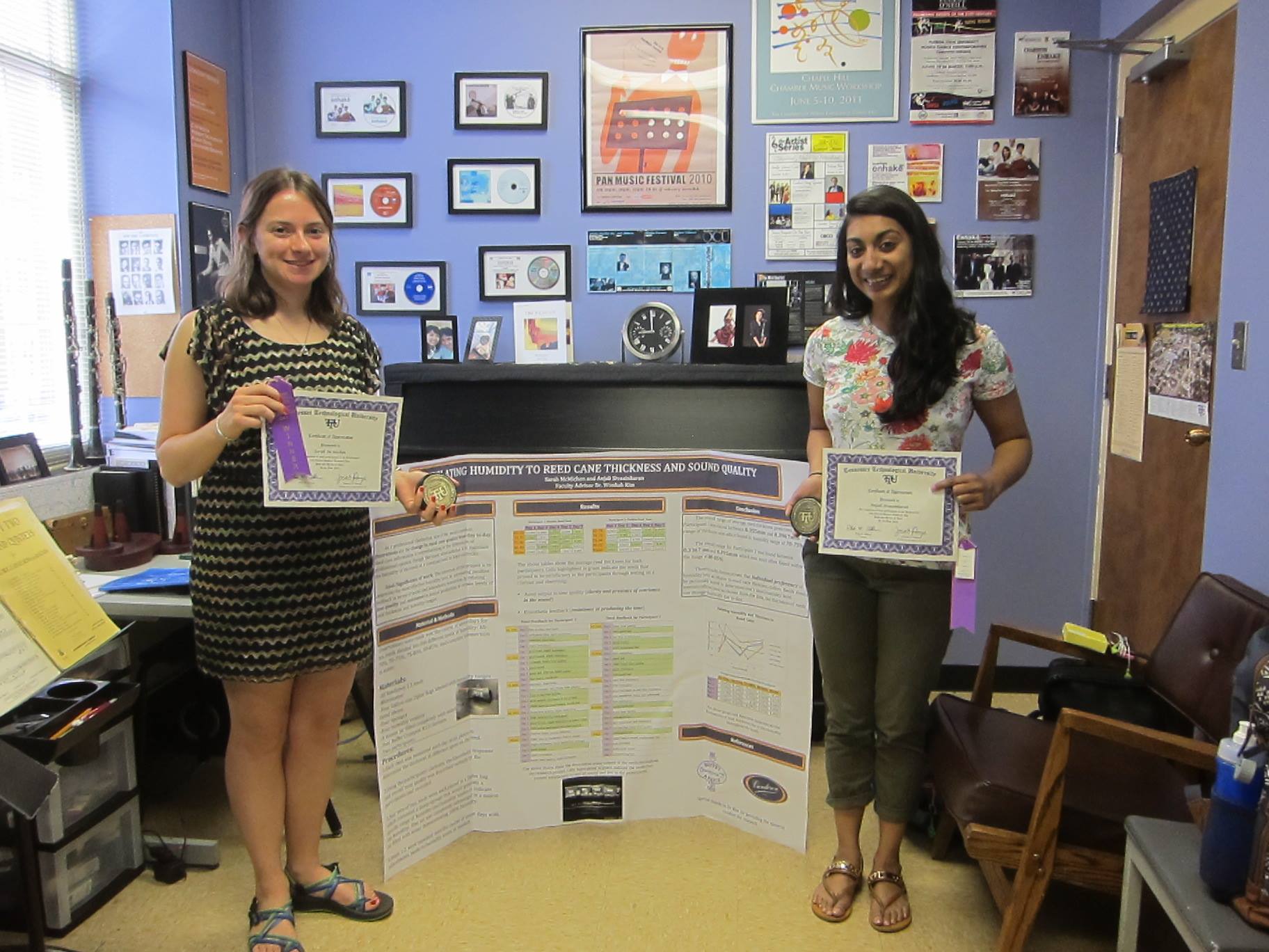 Winners of the Annual TTU Research Day
