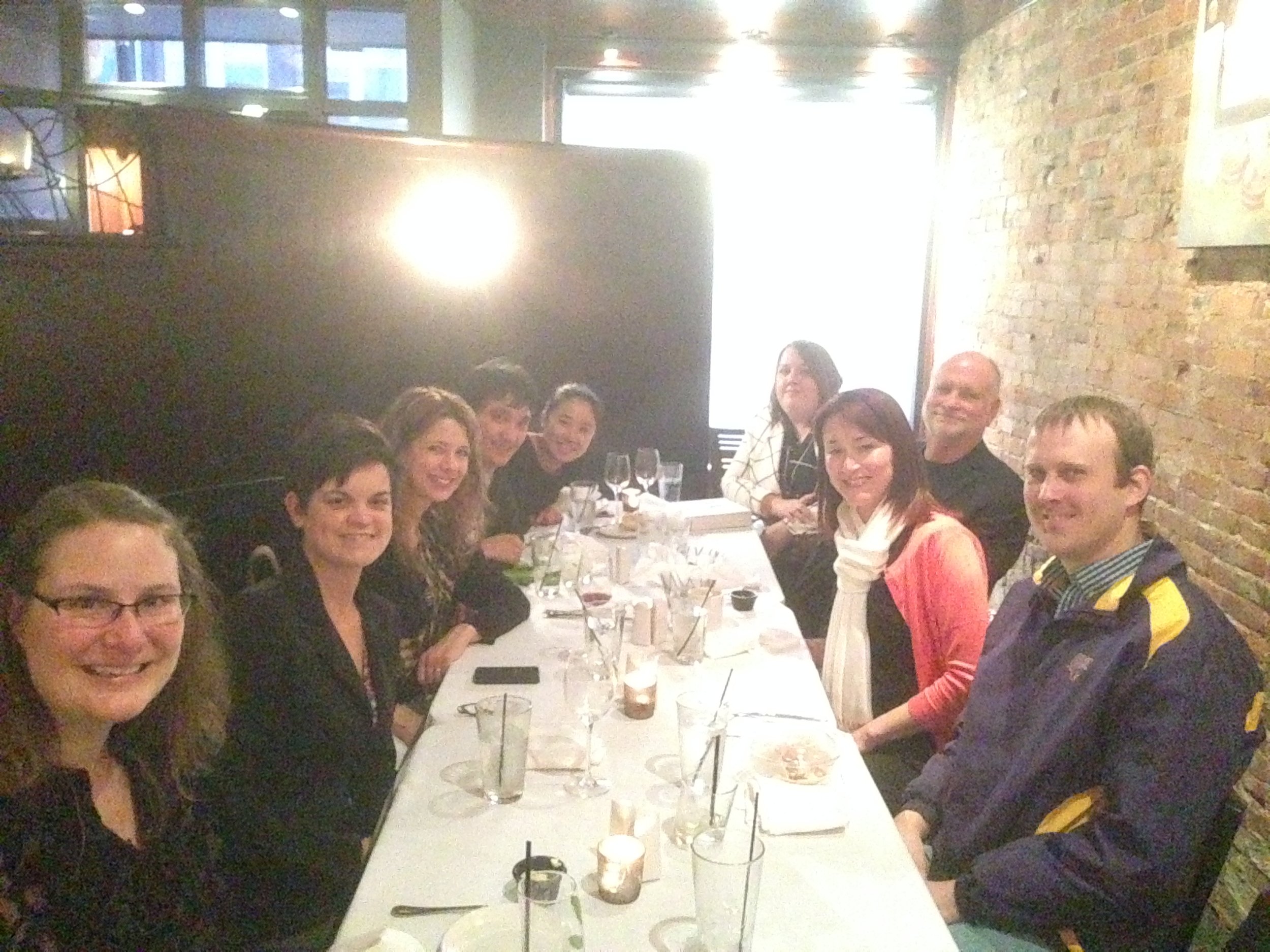 Post Recital Dinner with other Guest Artists