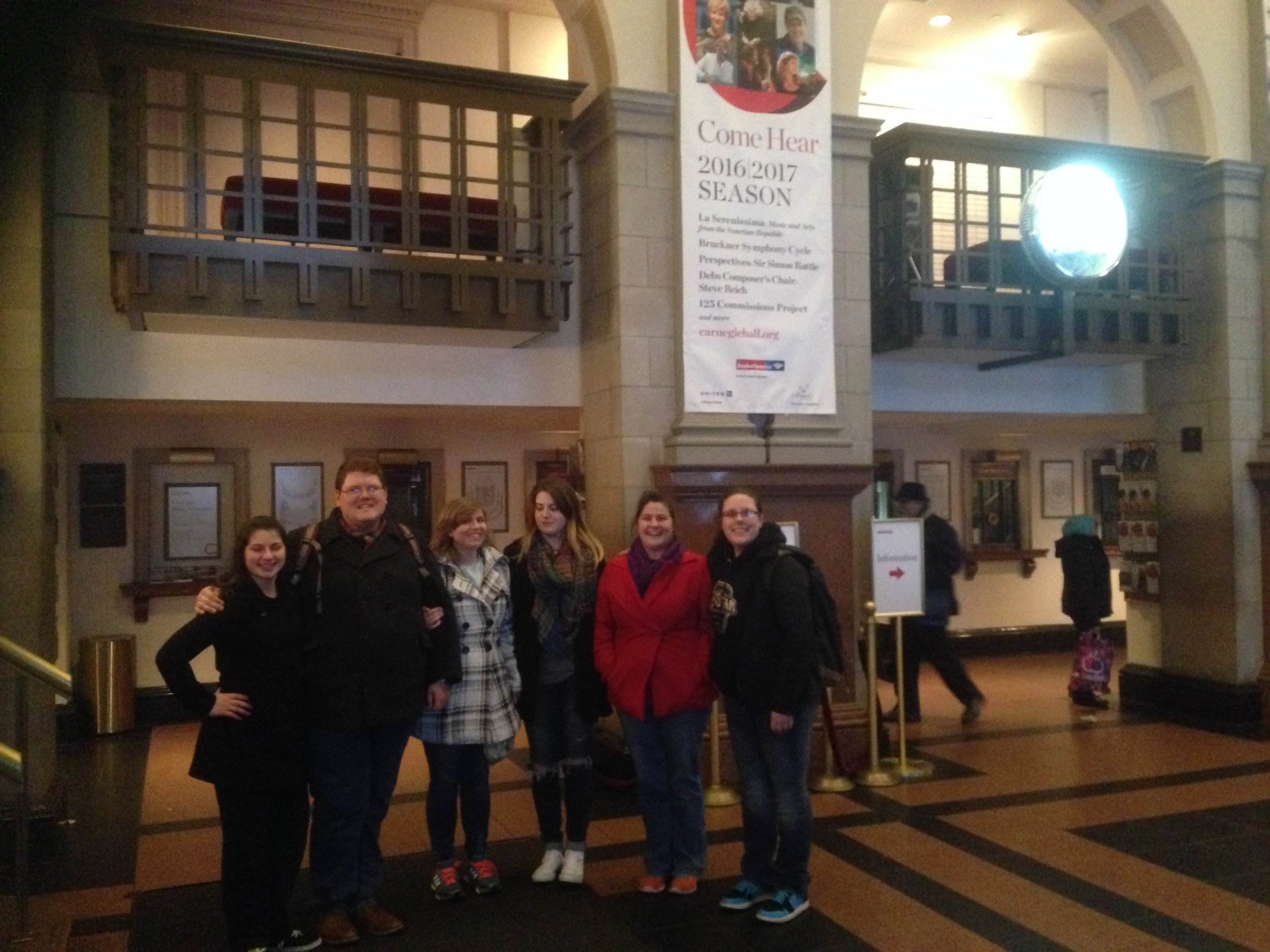 A short stop by at Carnegie Hall