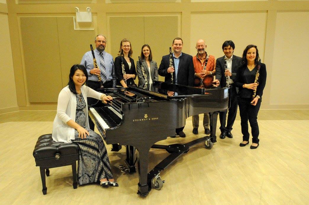 With Guest Artists of the 2016 Troy University Clarinet Day