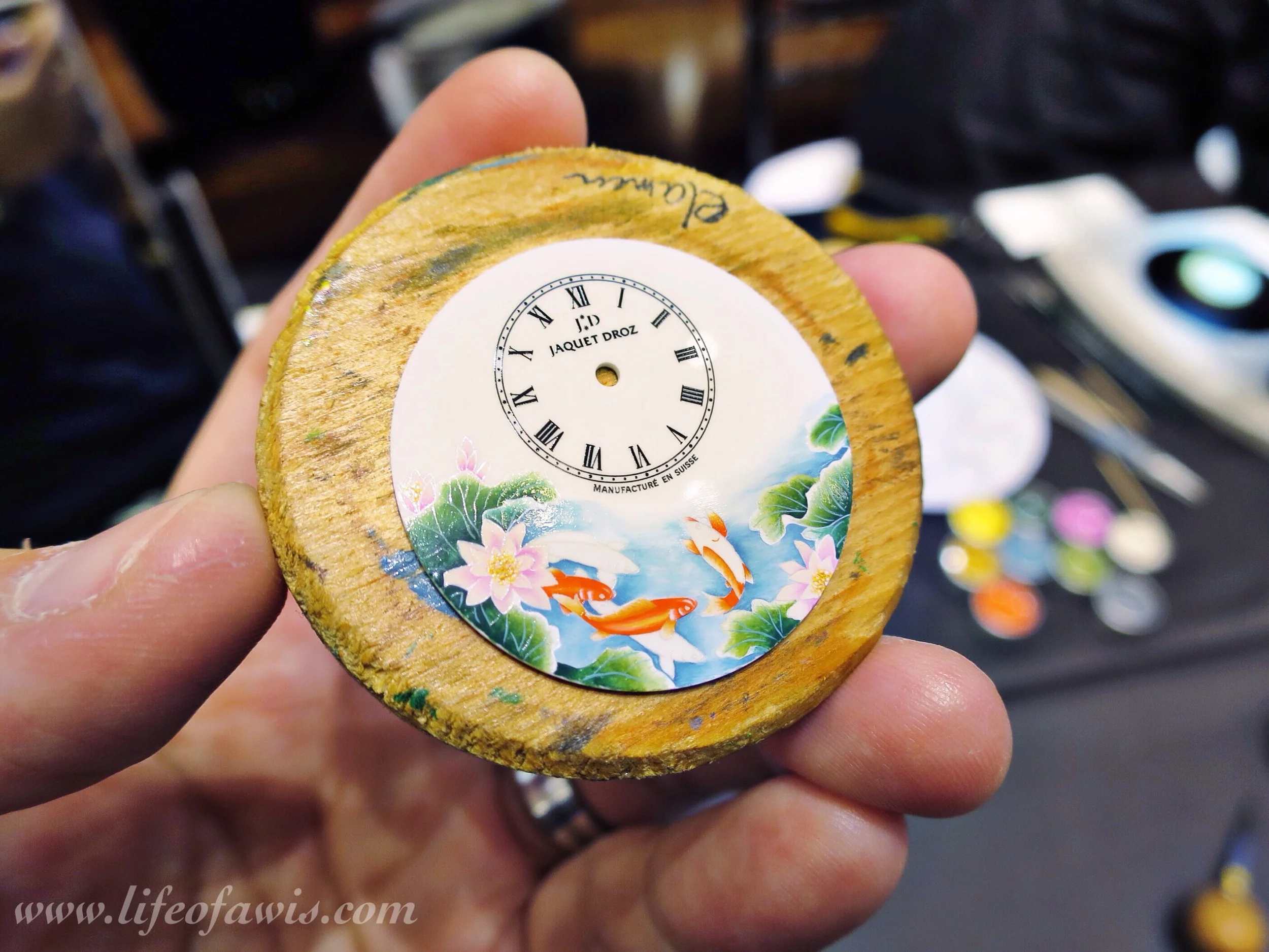 The amount of detail on the dial is incredible.