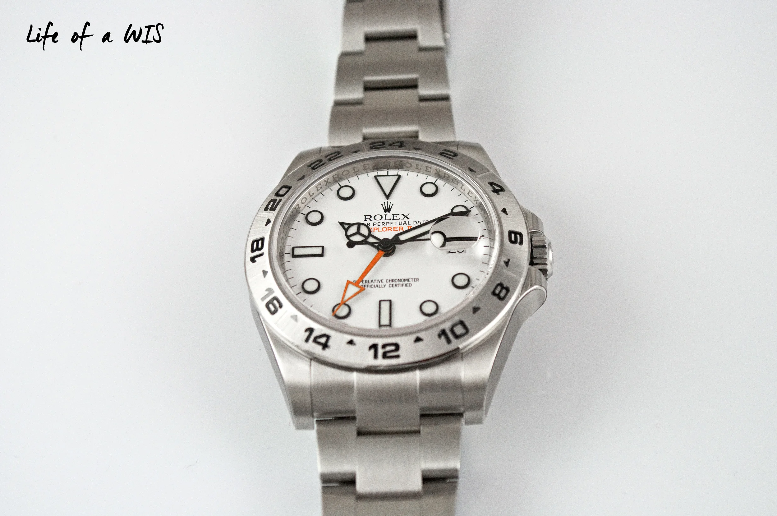 HANDS ON REVIEW Rolex Explorer II 216570 Polar Life of a WIS