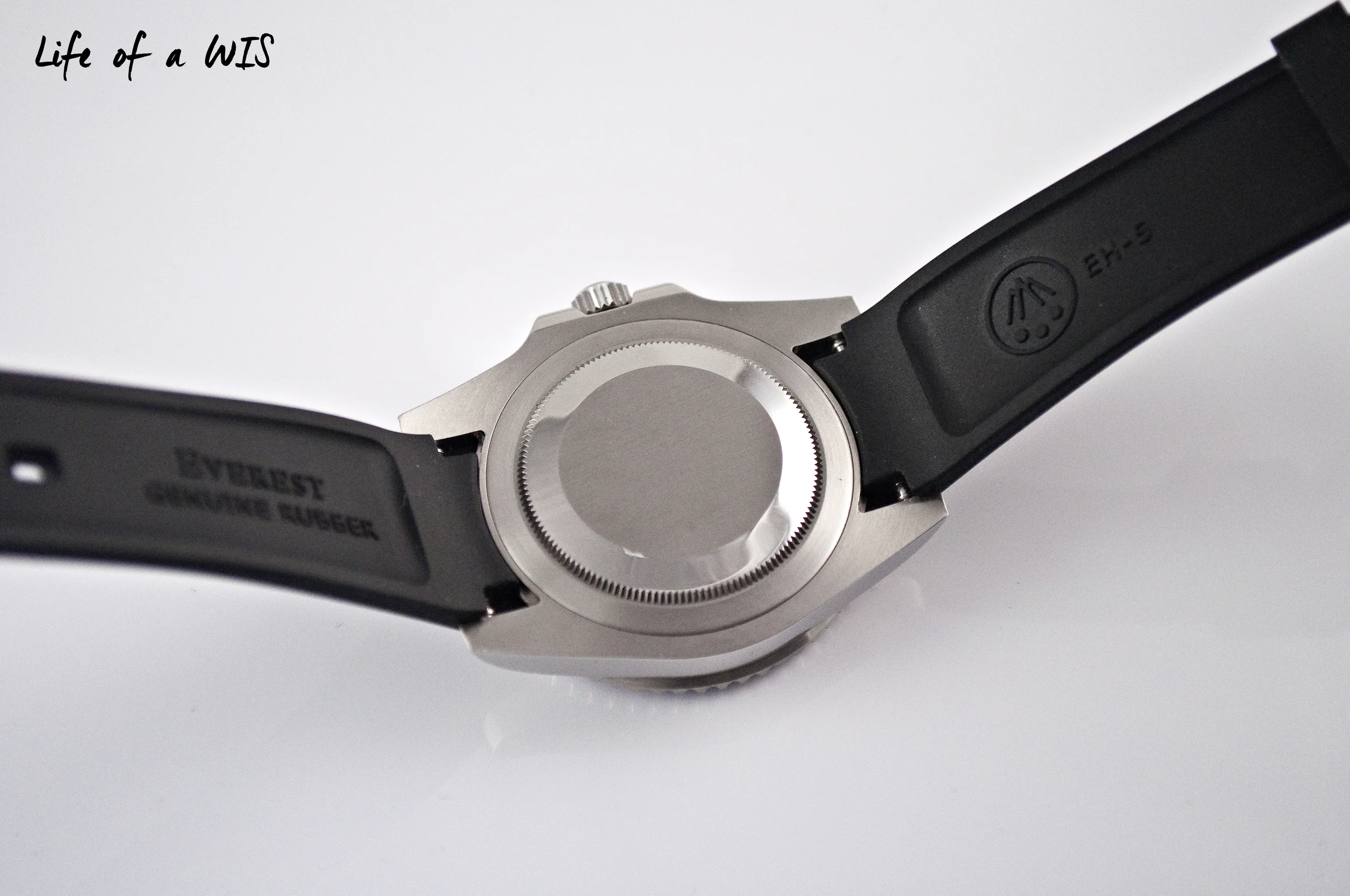 STRAP REVIEW Everest Rubber Strap with Tang Buckle for Rolex GMT