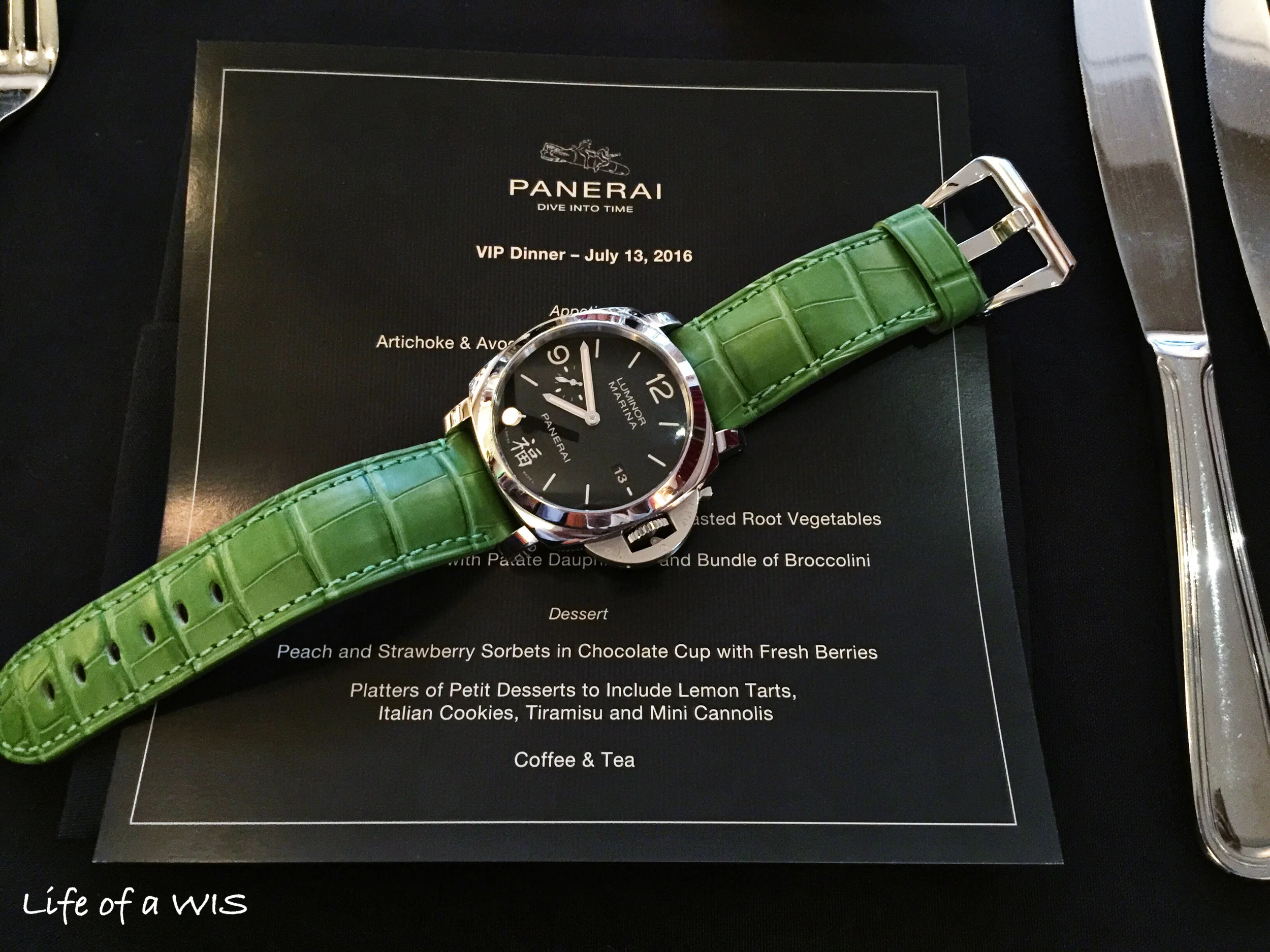 FULL REPORT Exclusive Panerai Dive Into Time VIP Event Life of a WIS