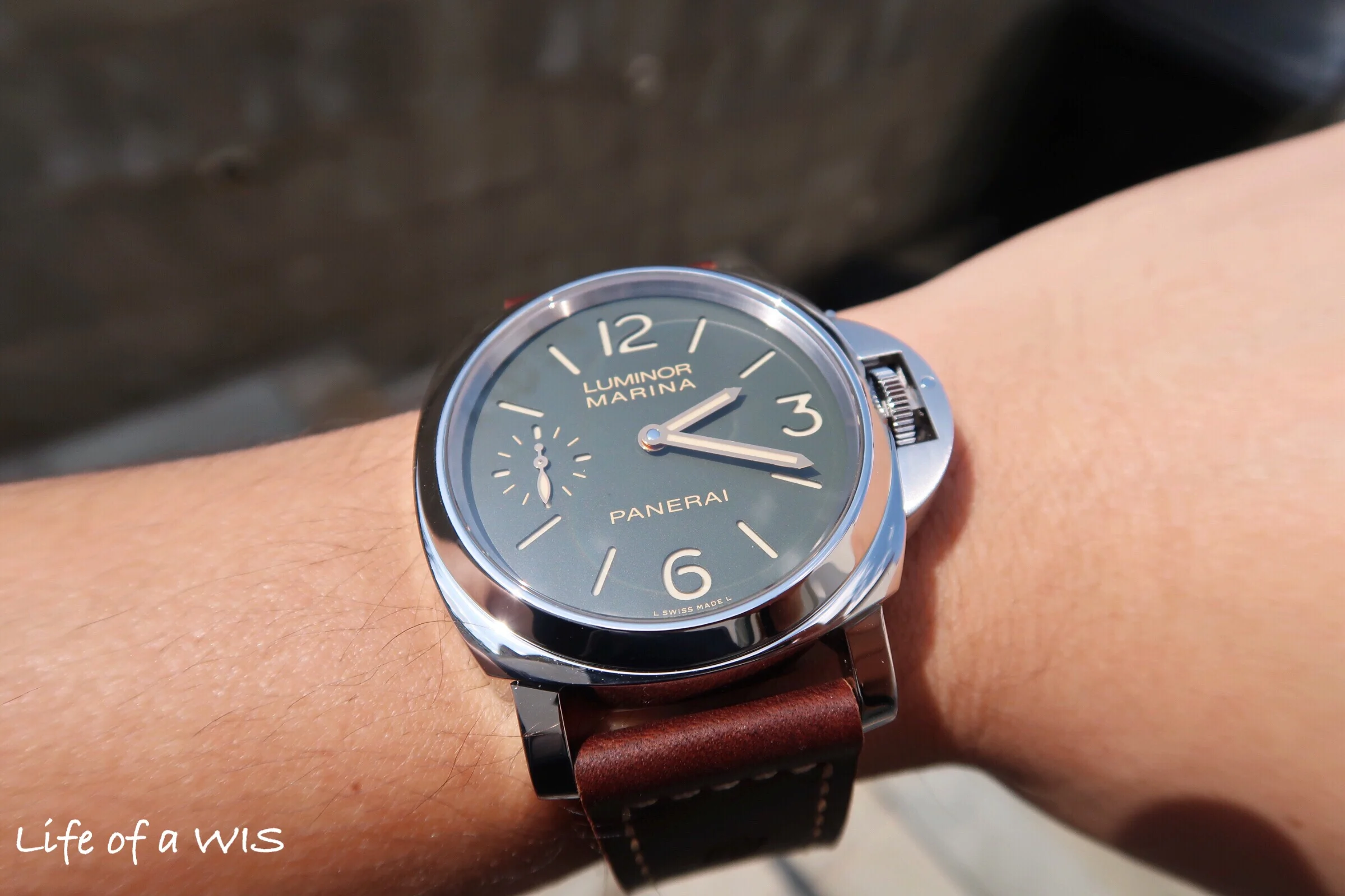 NEW ARRIVAL Panerai Luminor Marina PAM 911 Last One for Paneristi Life of a WIS