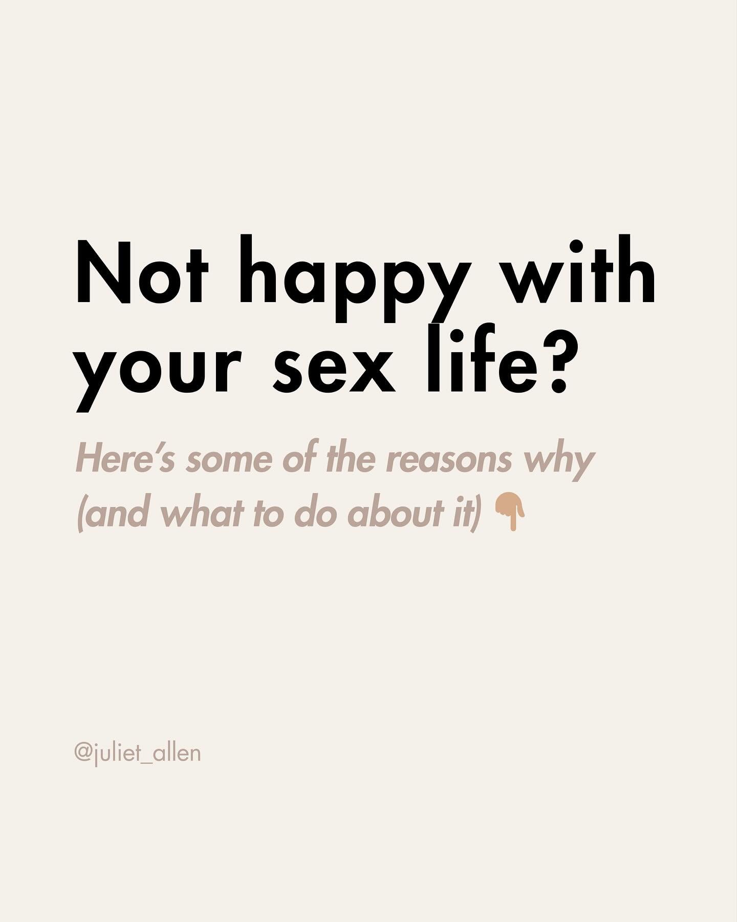 Swipe through 👉🏻 to uncover the real reasons your sex life and everyday intimacy feel off (and discover practical ways to reclaim your power, your body, and your erotic energy. It all starts with you 🙌🏻🔥 

🌿 Comment CLEANSE &rarr; Reset, feel a
