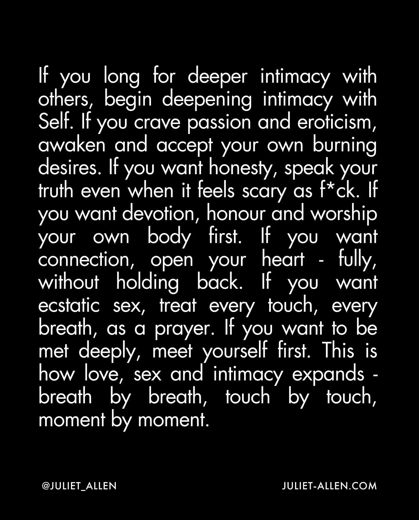 Love, intimacy, connection&hellip; it&rsquo;s ALL a mirror. The way you meet yourself sets the tone for how the world meets you. Always, always, begin within. ❤️