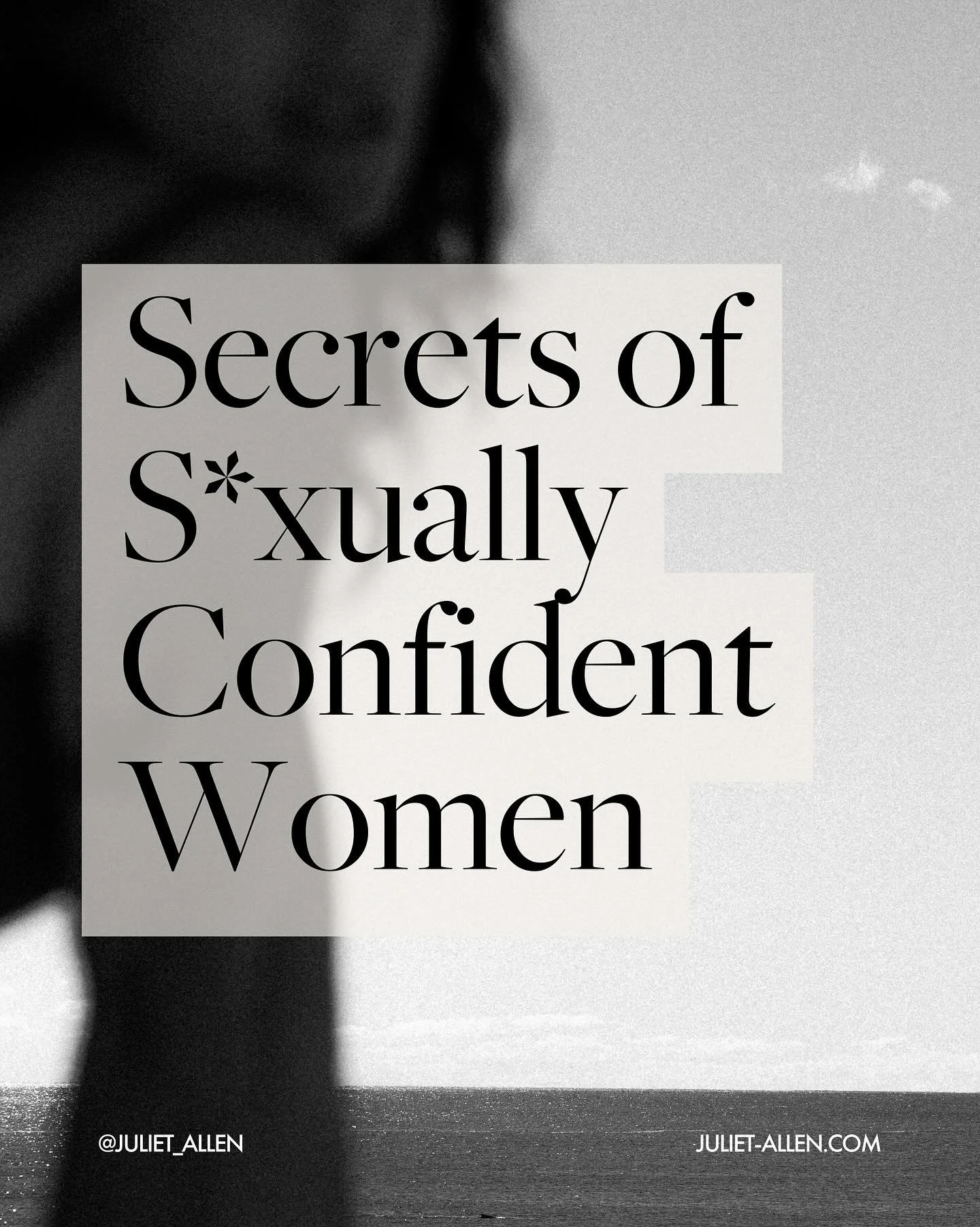 Sexually confident women don&rsquo;t aim for perfection. they aim for authenticity. 🔥 

They embrace their sensuality without judgment, celebrate their desires, and know that pleasure isn&rsquo;t about performance - it&rsquo;s about connection, pres