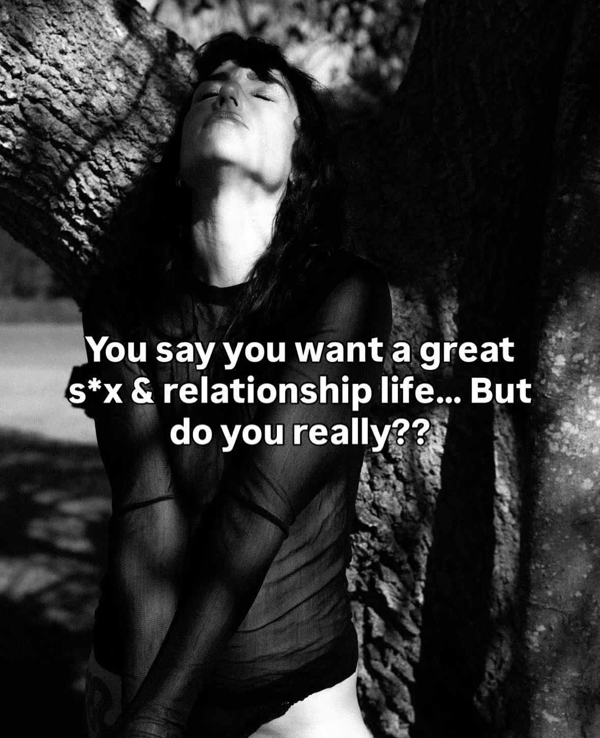 You don&rsquo;t need more information. You need willingness.
 👉🏻 To feel. To be honest. To stop settling.

This work isn&rsquo;t for every woman - only the ones who are ready to choose themselves and take full responsibility for their choices in li