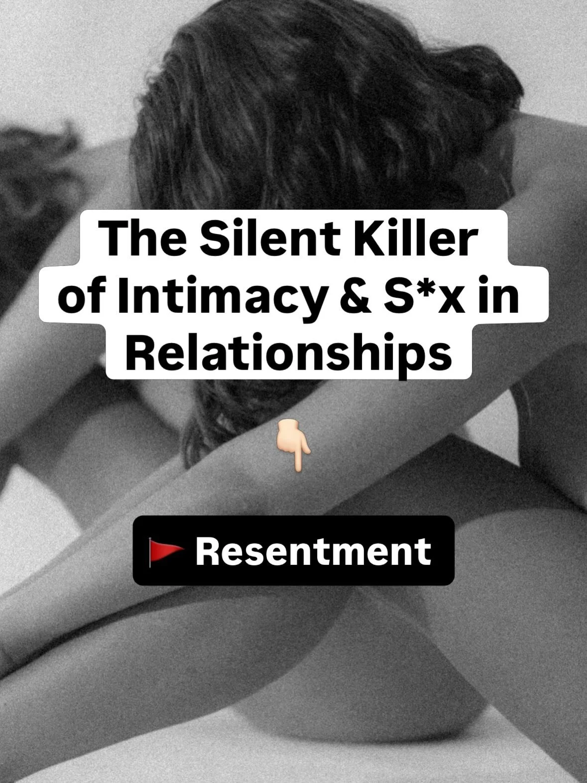 Most couples think they have a s* x problem. But often what they really have is a resentment problem. 👍🏻

Resentment grows when people stay silent about what they need, what they feel, and what no longer works. And where resentment lives, desire st