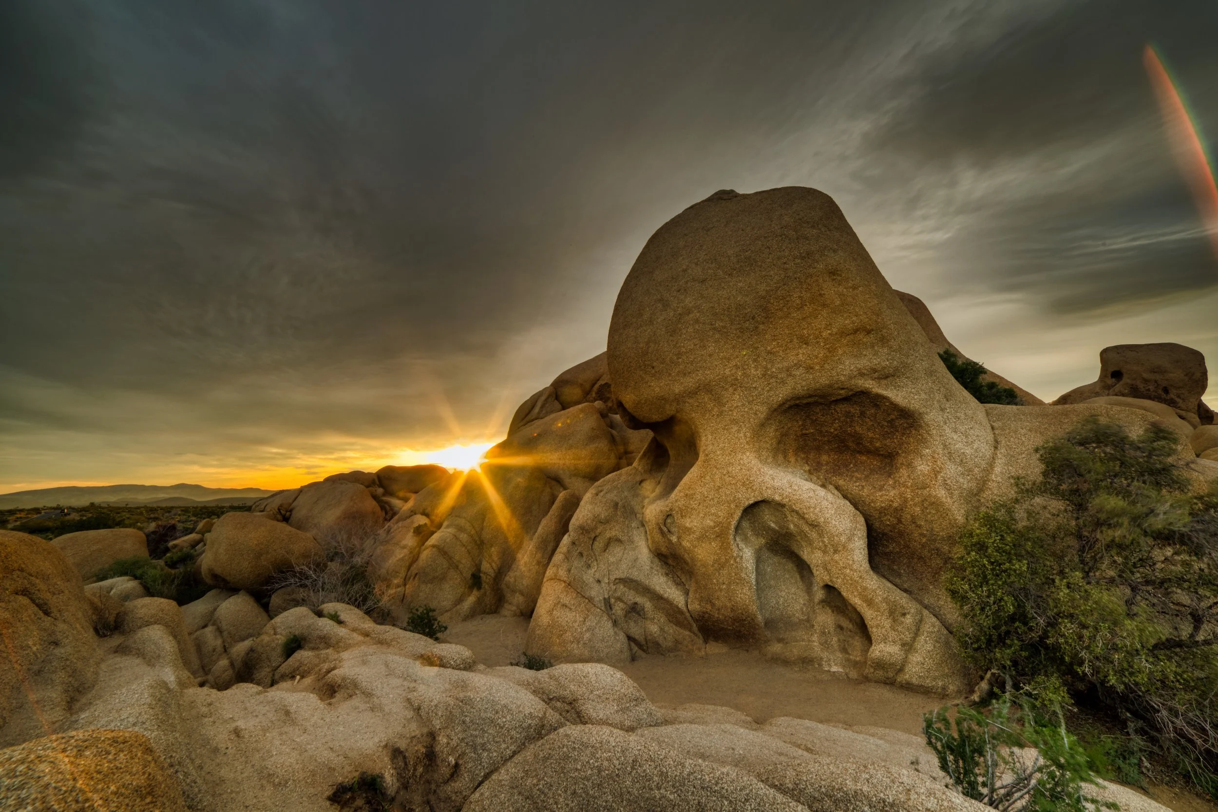 Skull Rock at Sunrise