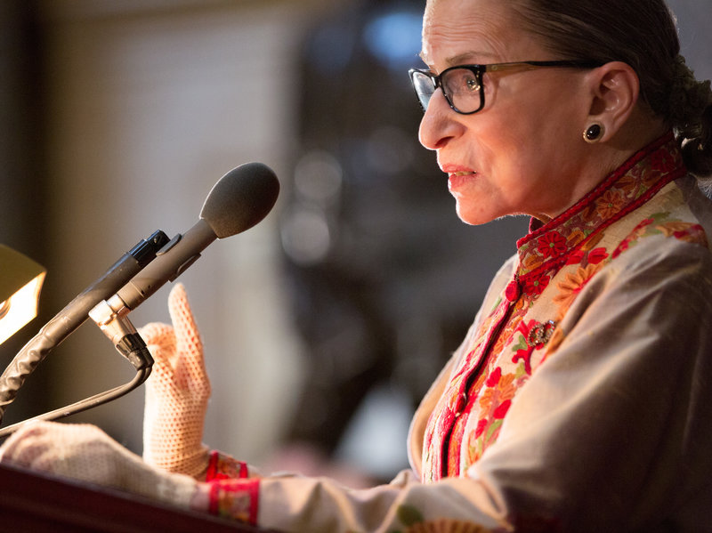 Justice Ginsburg Apologizes For Trump Comments