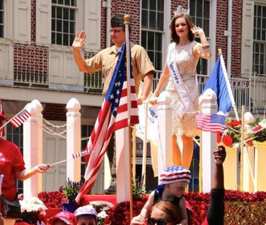 Betty Cantrell says, "Parades are the Worst."