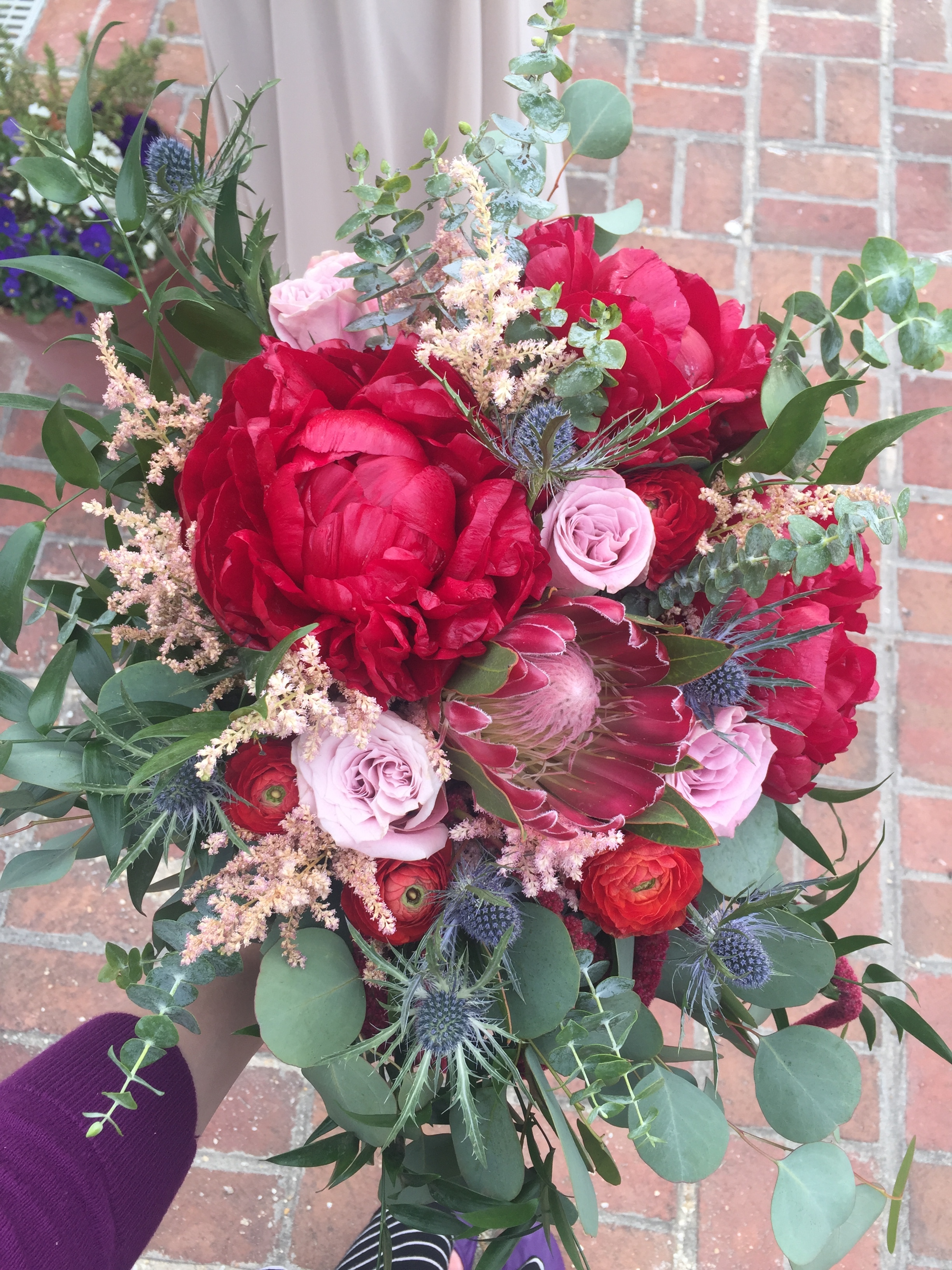 This bouquet. I mean. Seriously. I can't. All florals were done by Flowerman Flowers out of Ohio.