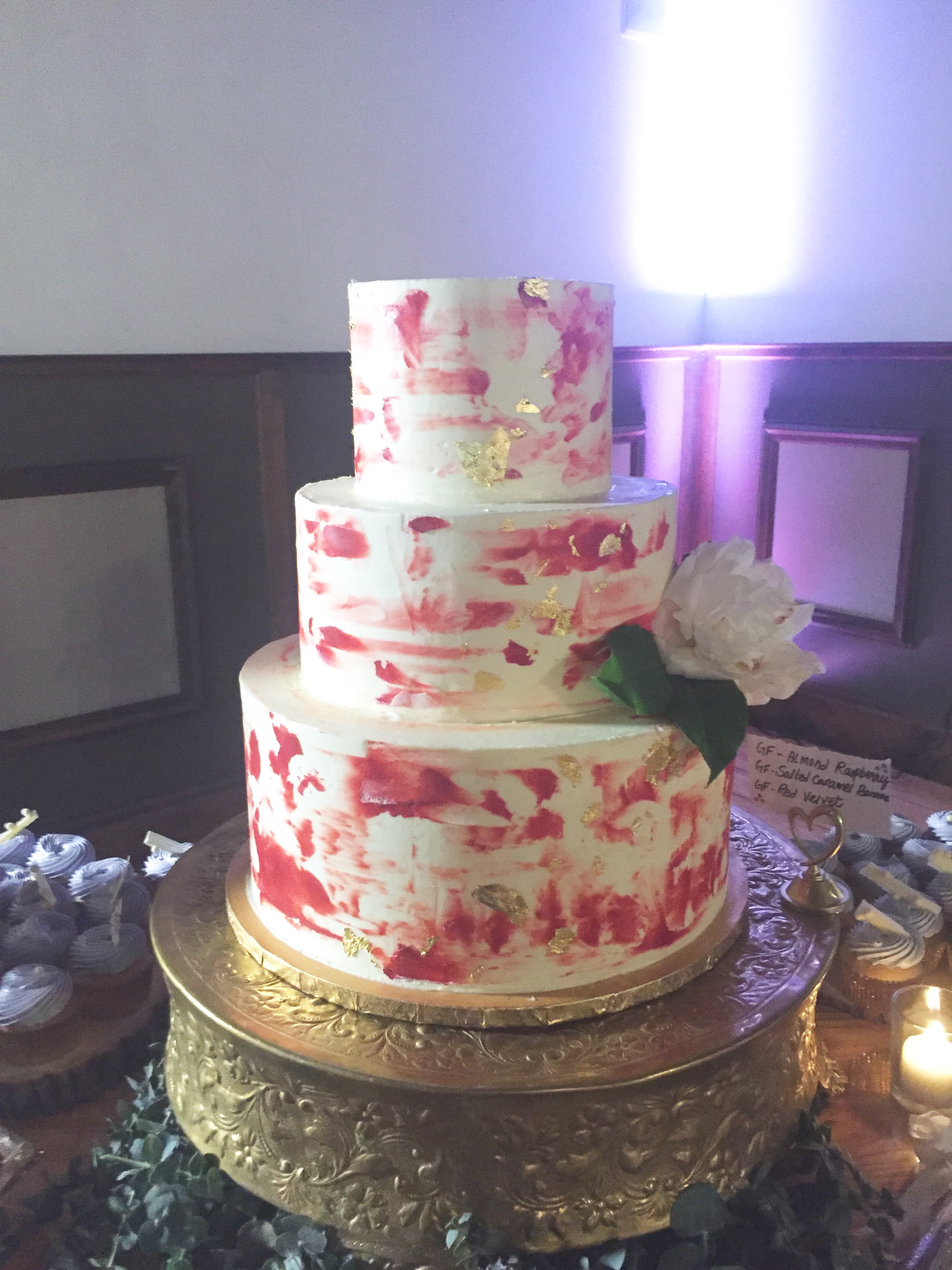 Kisha of Hummingbird Macarons in Norfolk provided a DELICIOUS dessert bar. Including cakes, cupcakes, and macarons, it was basically a dream come true.