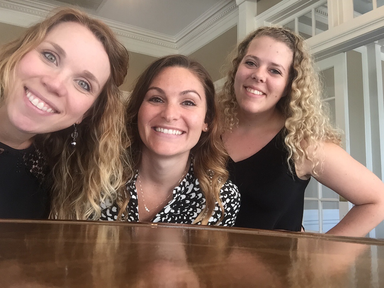 Lastly, I must thank my beautiful assistants, Amanda and Kelsey. Those two did a lot of the running around because I could not. No one does this job alone and I know I'm only successful because of people like them.