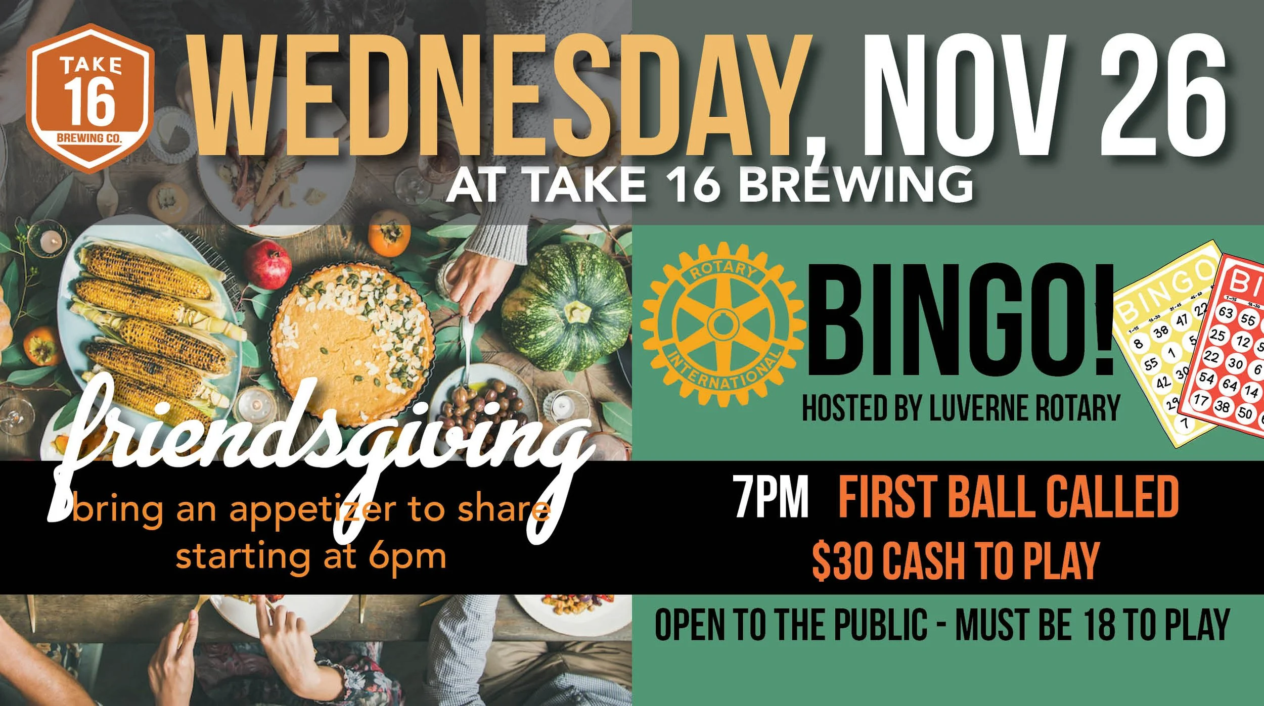 Bingo and Friendsgiving
