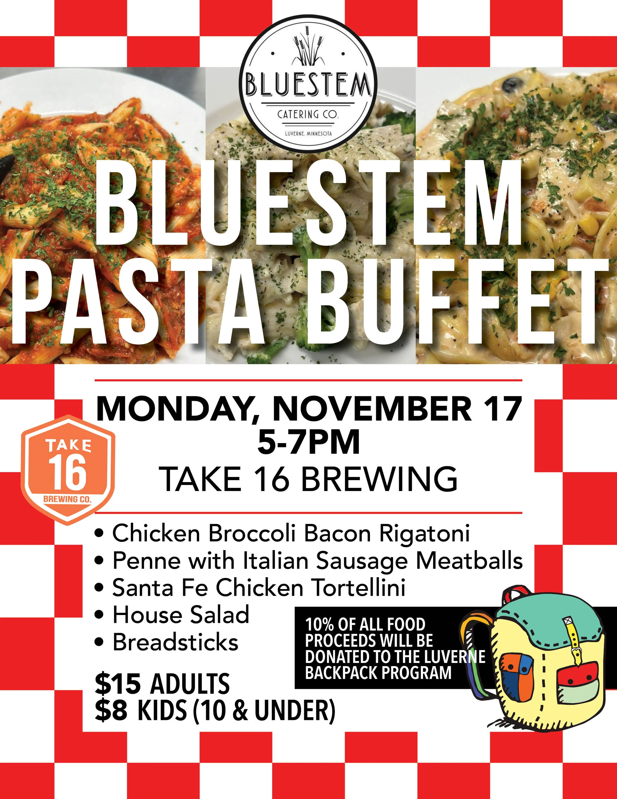 Bluestem Pasta Buffet