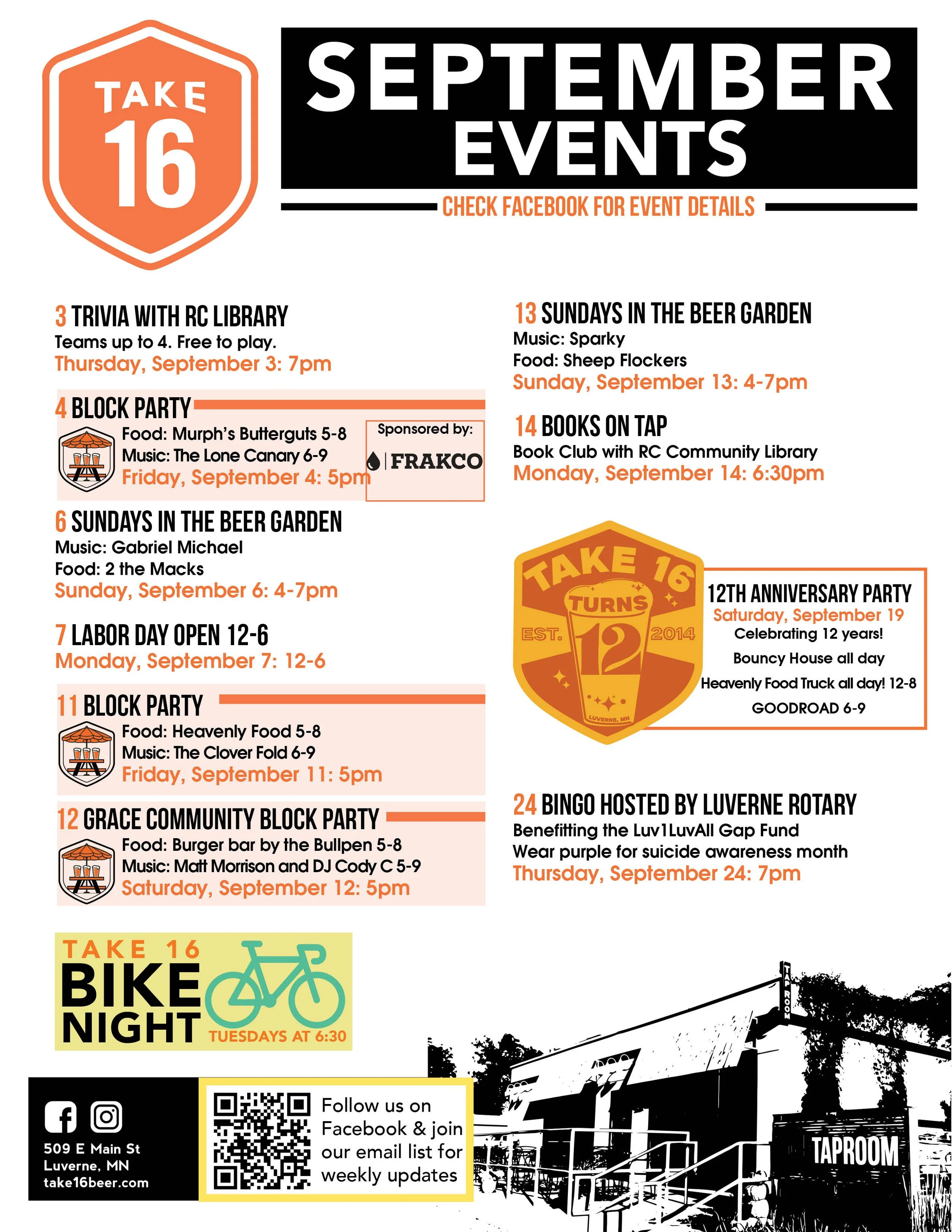 September Events