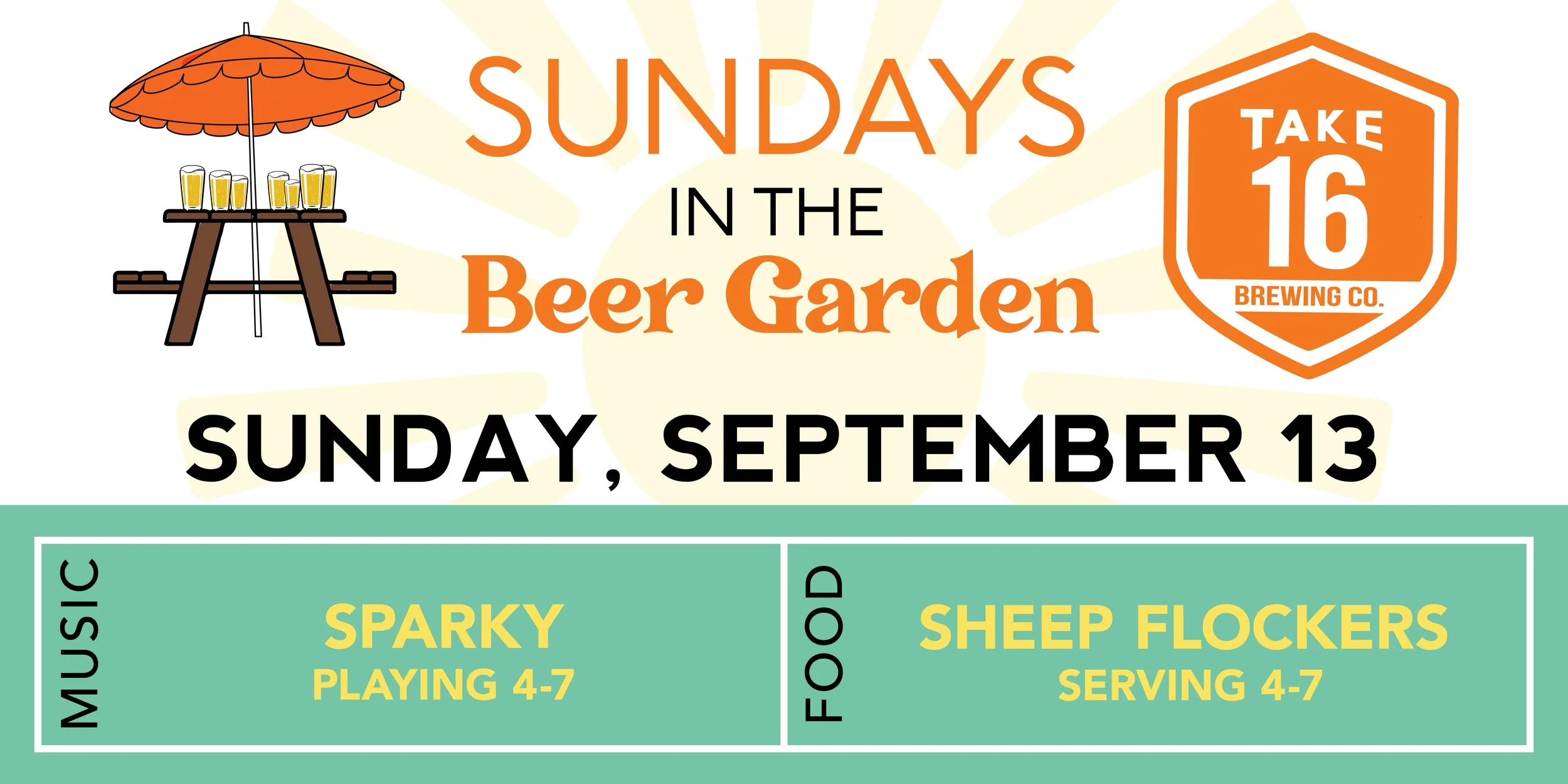 Sundays in the Beer Garden - 9/13