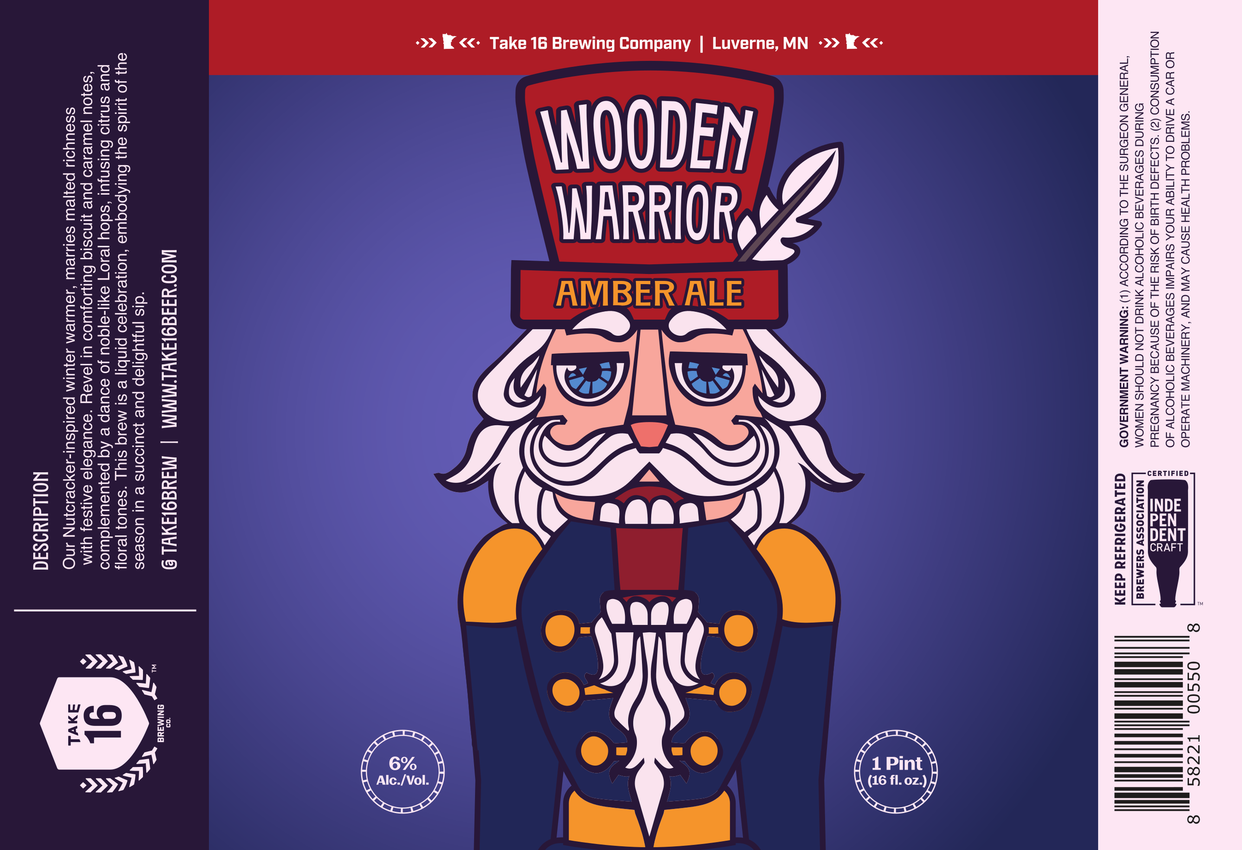 Wooden Warrior Amber Ale