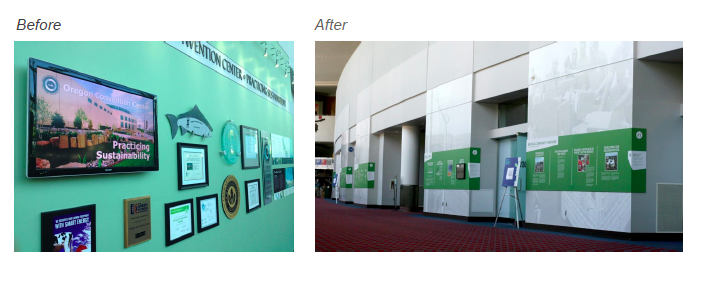 Sustainability wall design by Ryan Sullivan @ www.pasteinplace.com