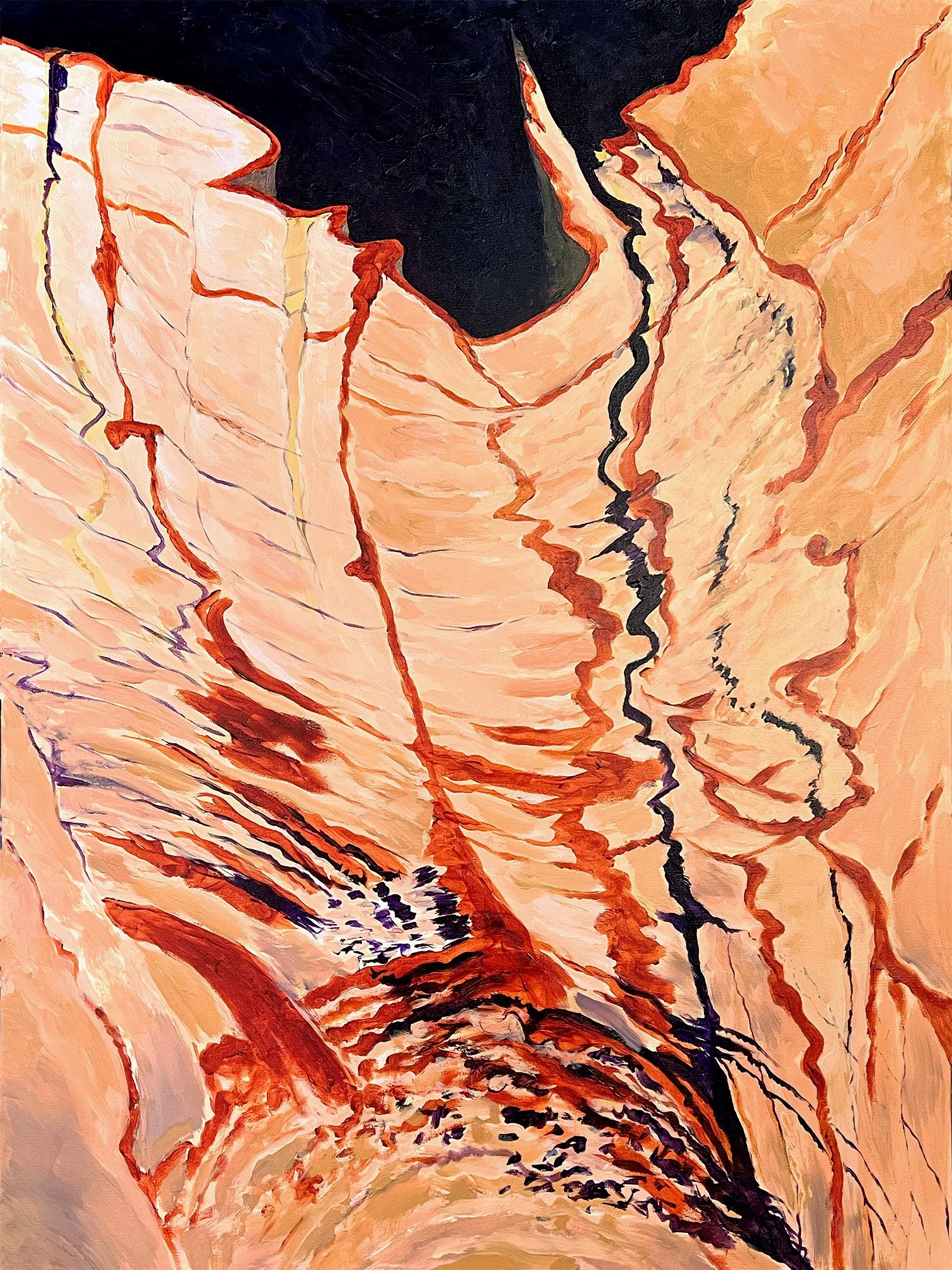 Flayed Cliffs, Scars, Oil, Blood