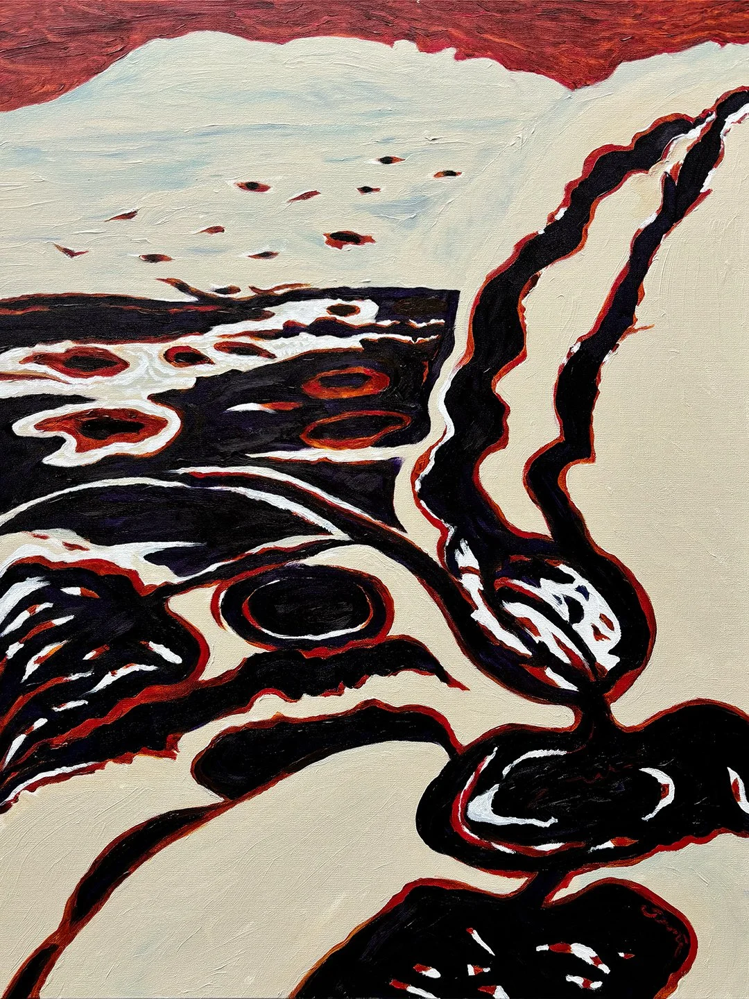 Deluge, Abandoned Oil Field