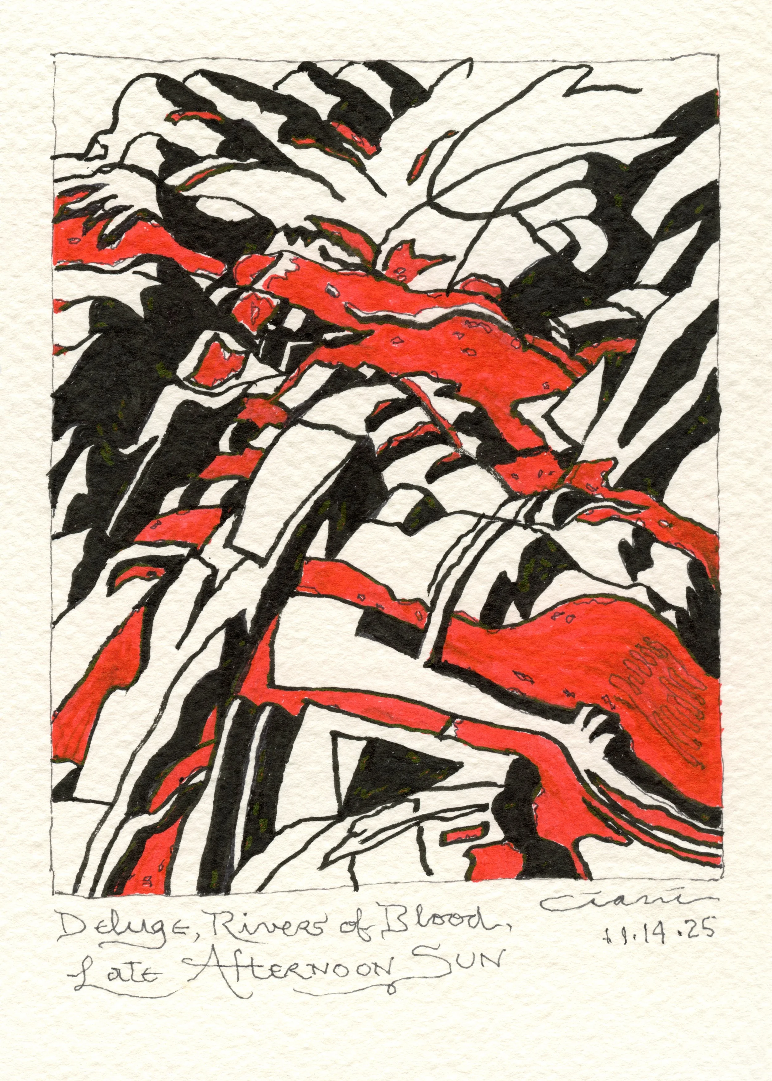 Deluge, Rivers of Blood, Late Afternoon Sun