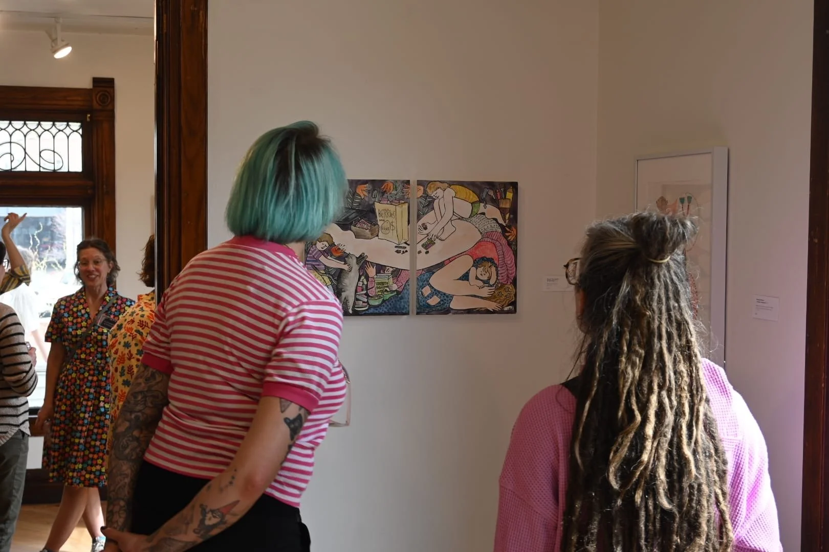 Images From "Elusive Balance" Traveling Group Exhibition, Public Space One, Iowa City, Iowa, 2025.