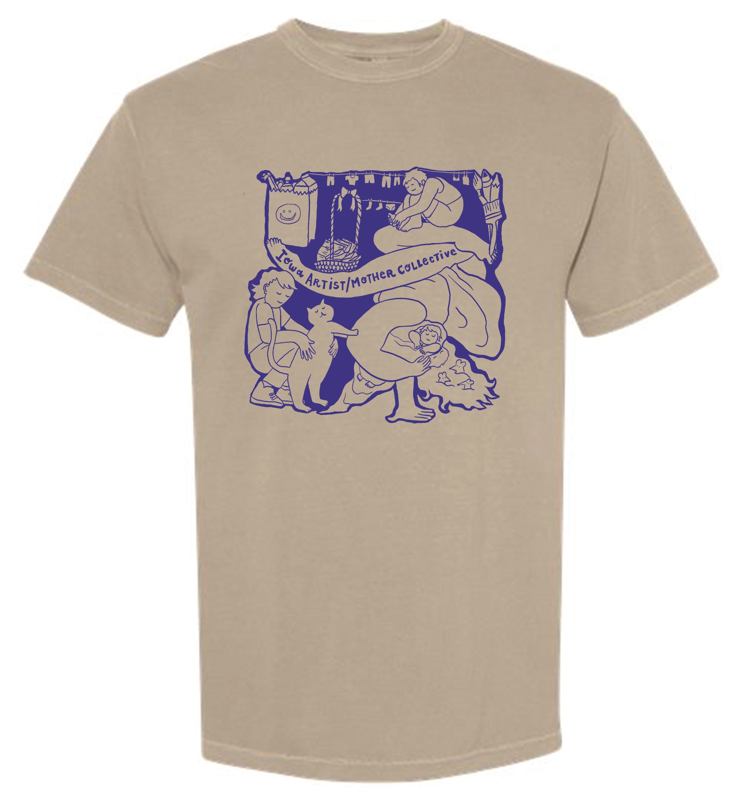 tee khaki artist mom.jpg