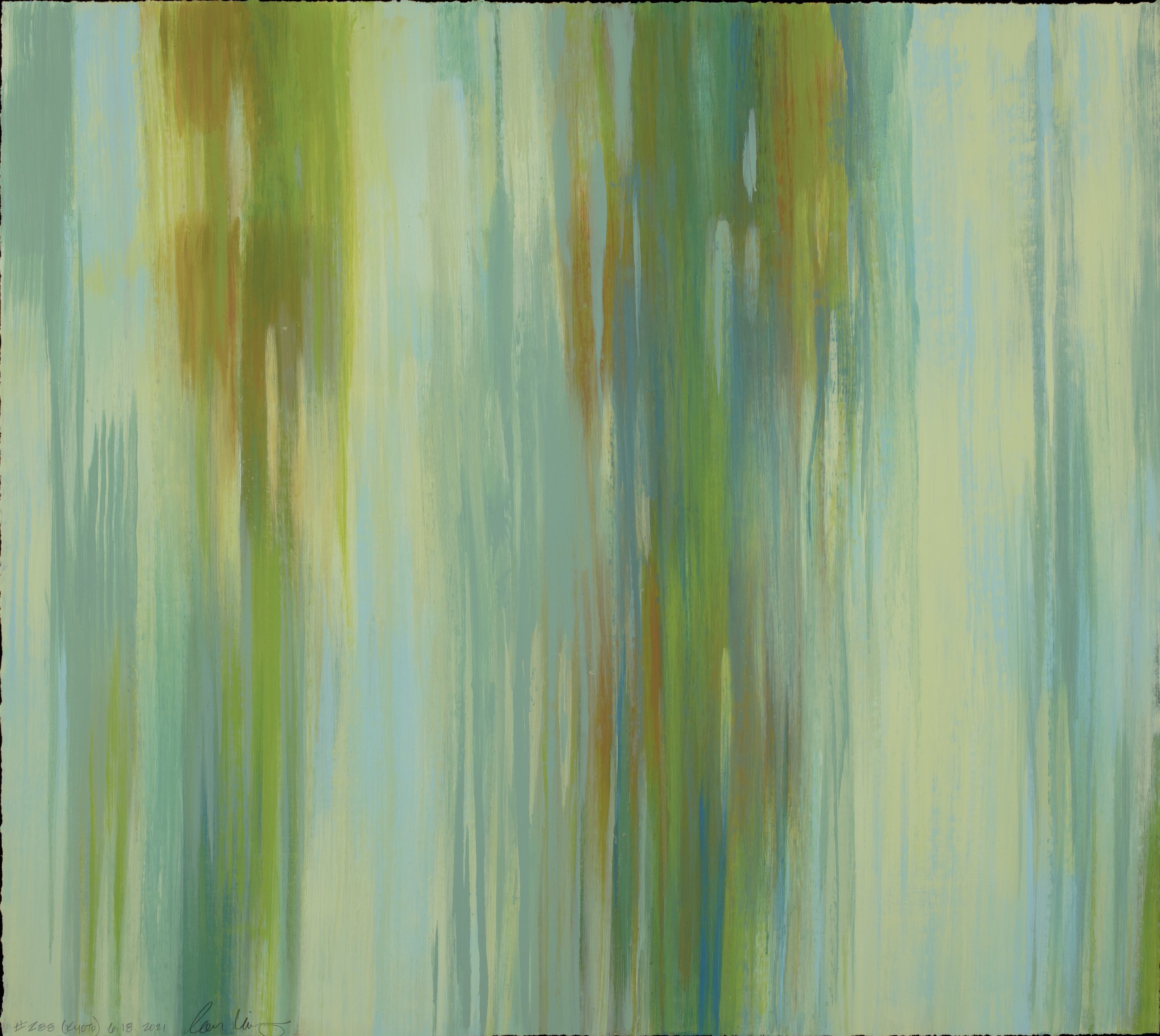 #288 (Kyoto) 34 x 38 2021