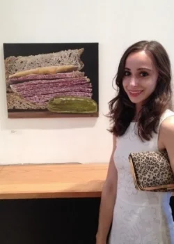 " I have a fascination with the amount of power that an image of a single food item can hold over a person's emotions"