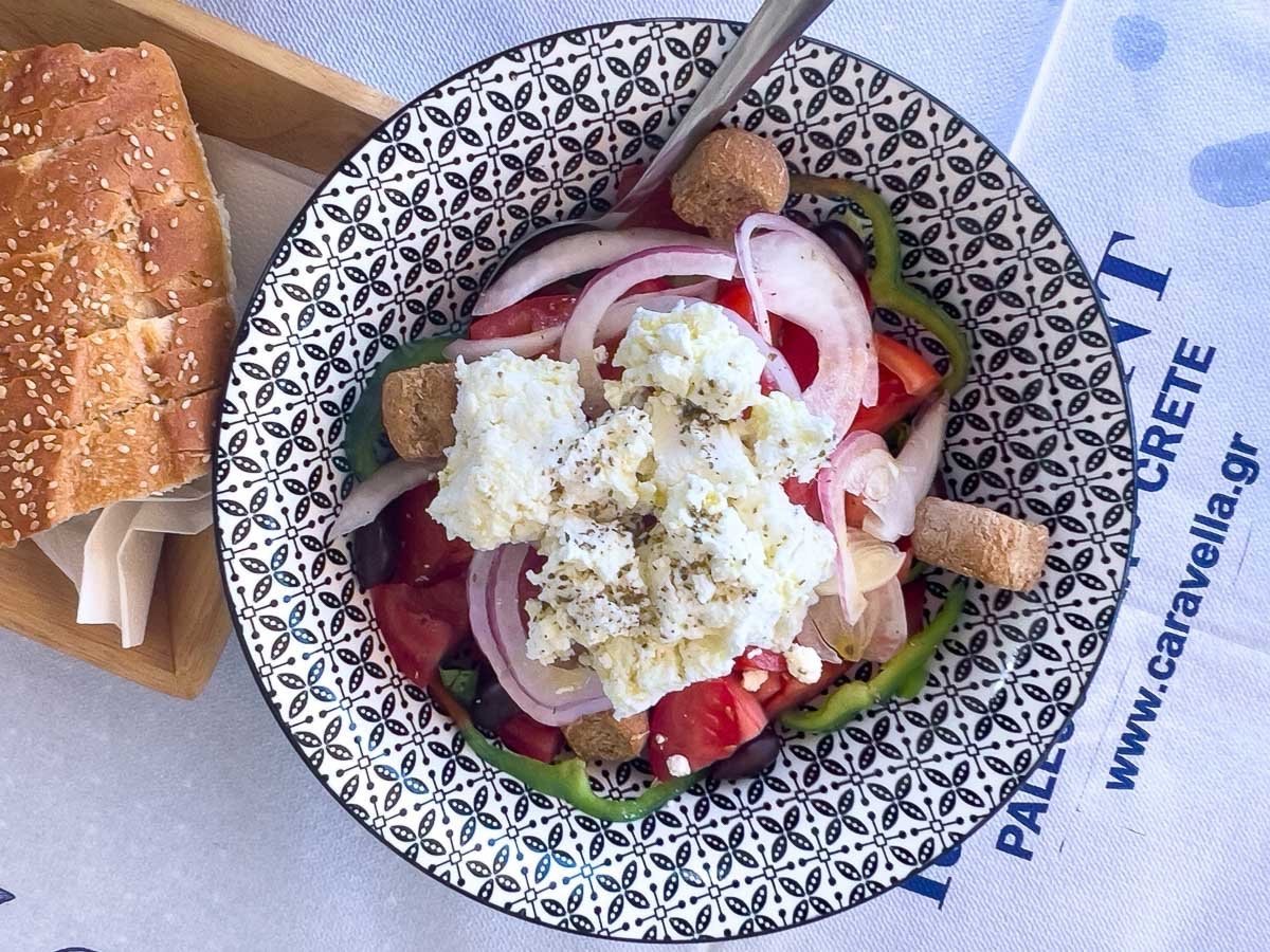 Greek Salad the Greek Way