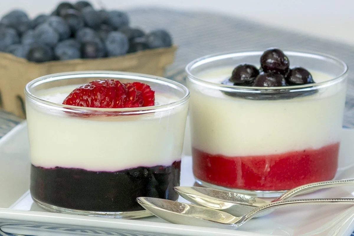Greek Yogurt Panna Cotta