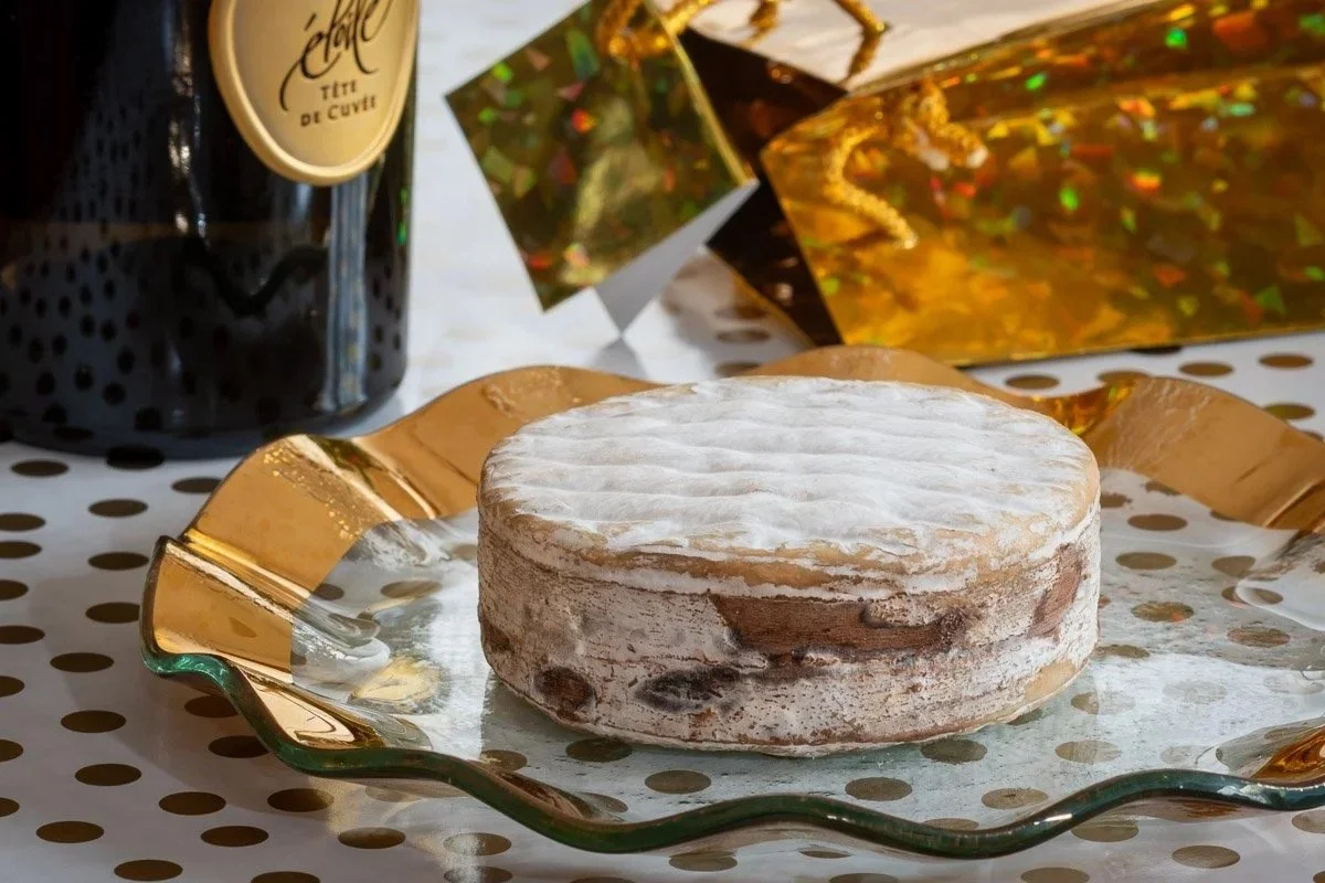 Jasper Hill Harbison with Champagne