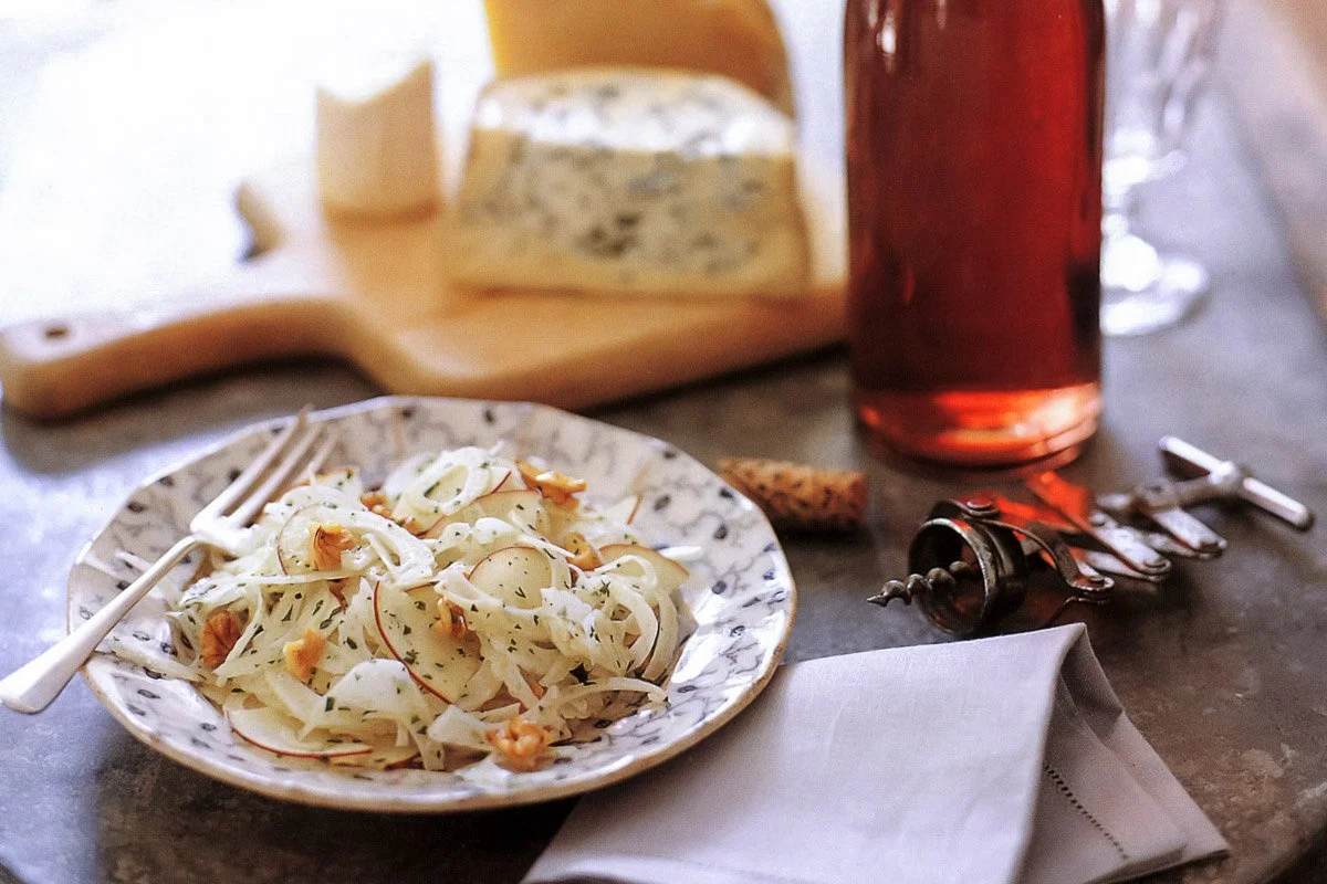 Apple, Fennel and Walnut Salad