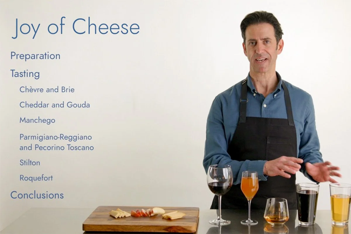 Joy of Cheese - on line cheese classes