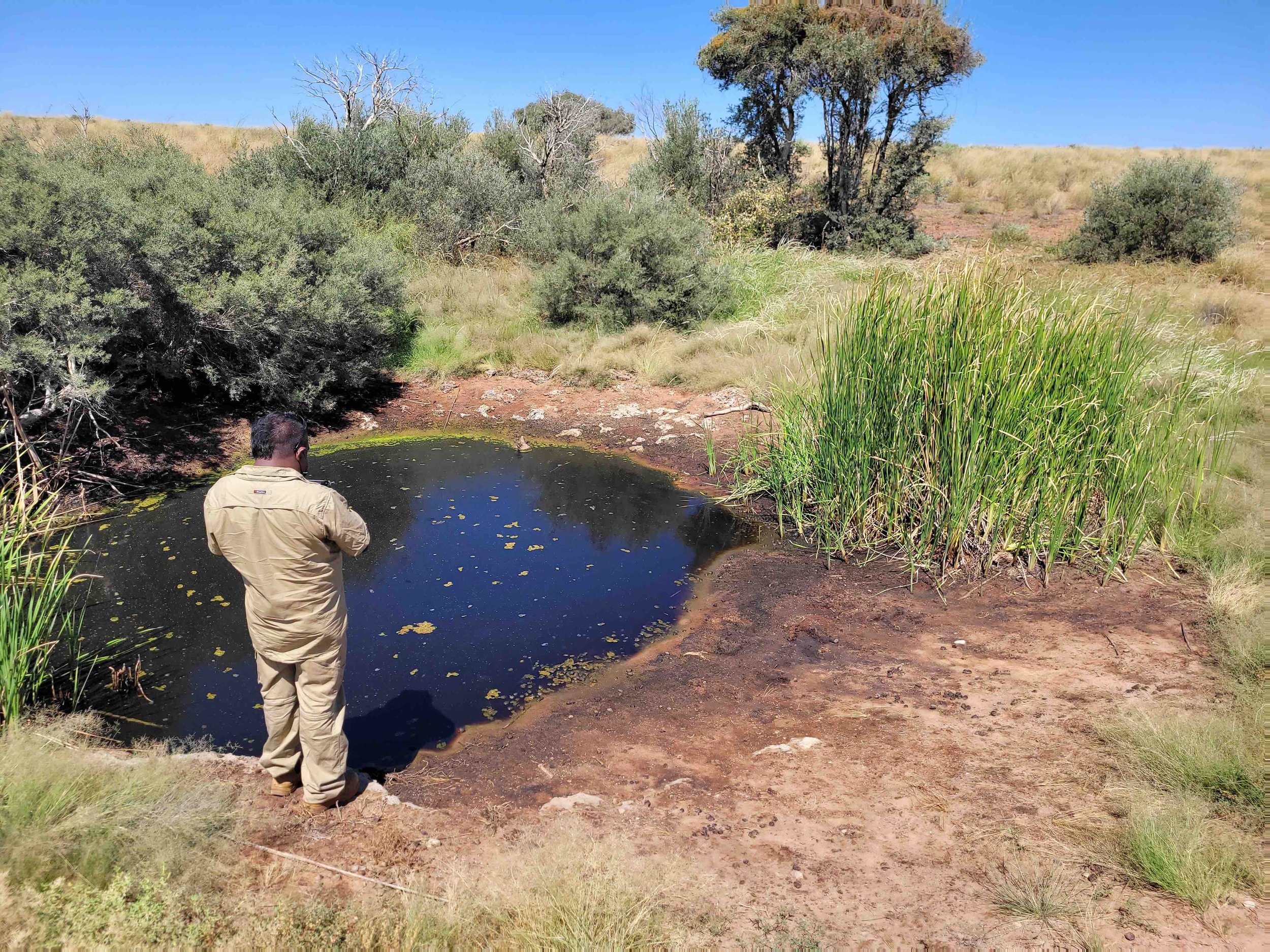 water sampleing at Pikarangu.jpg